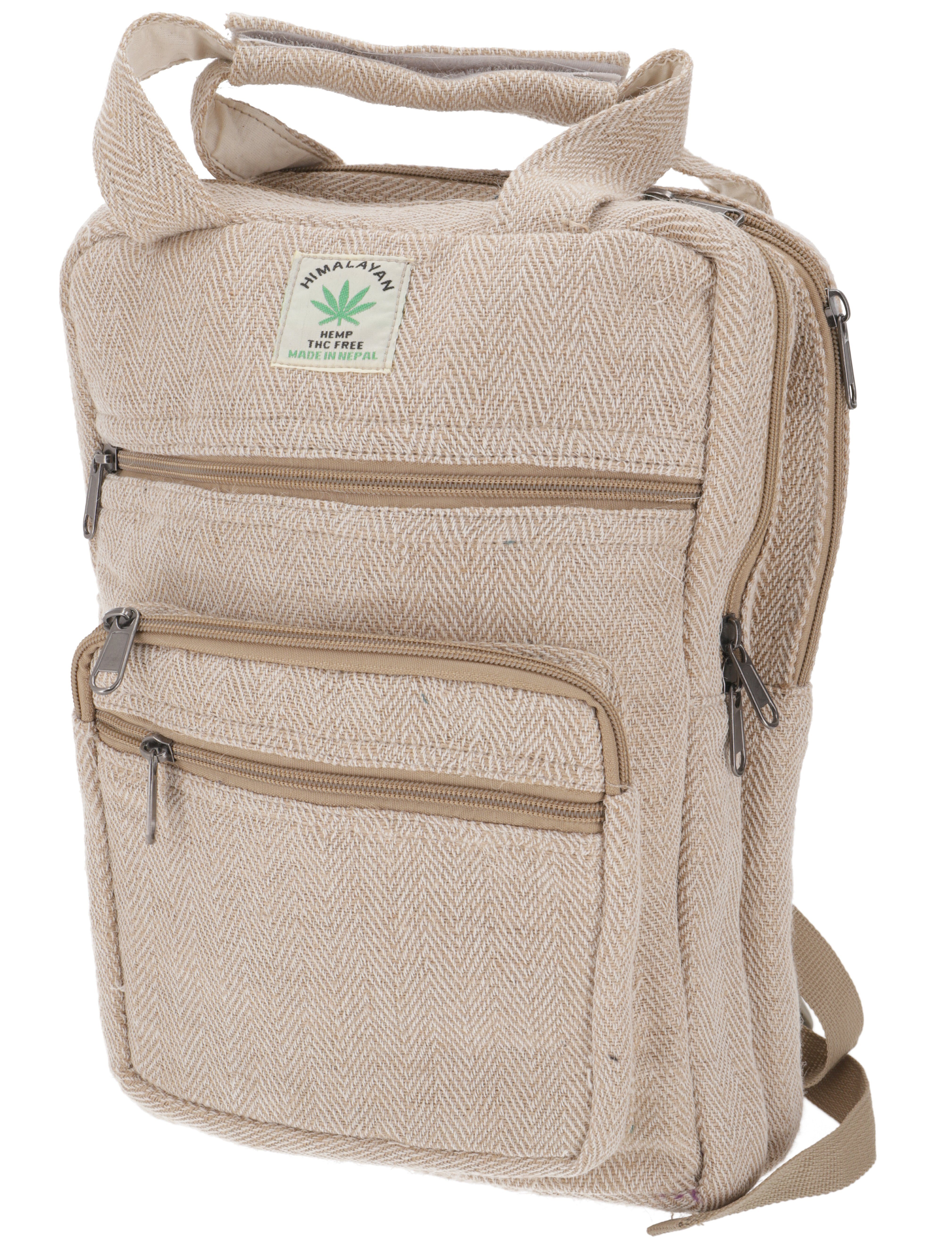 Guru-Shop Freizeitrucksack Ethno Hanf Rucksack, Laptoptasche günstig online kaufen