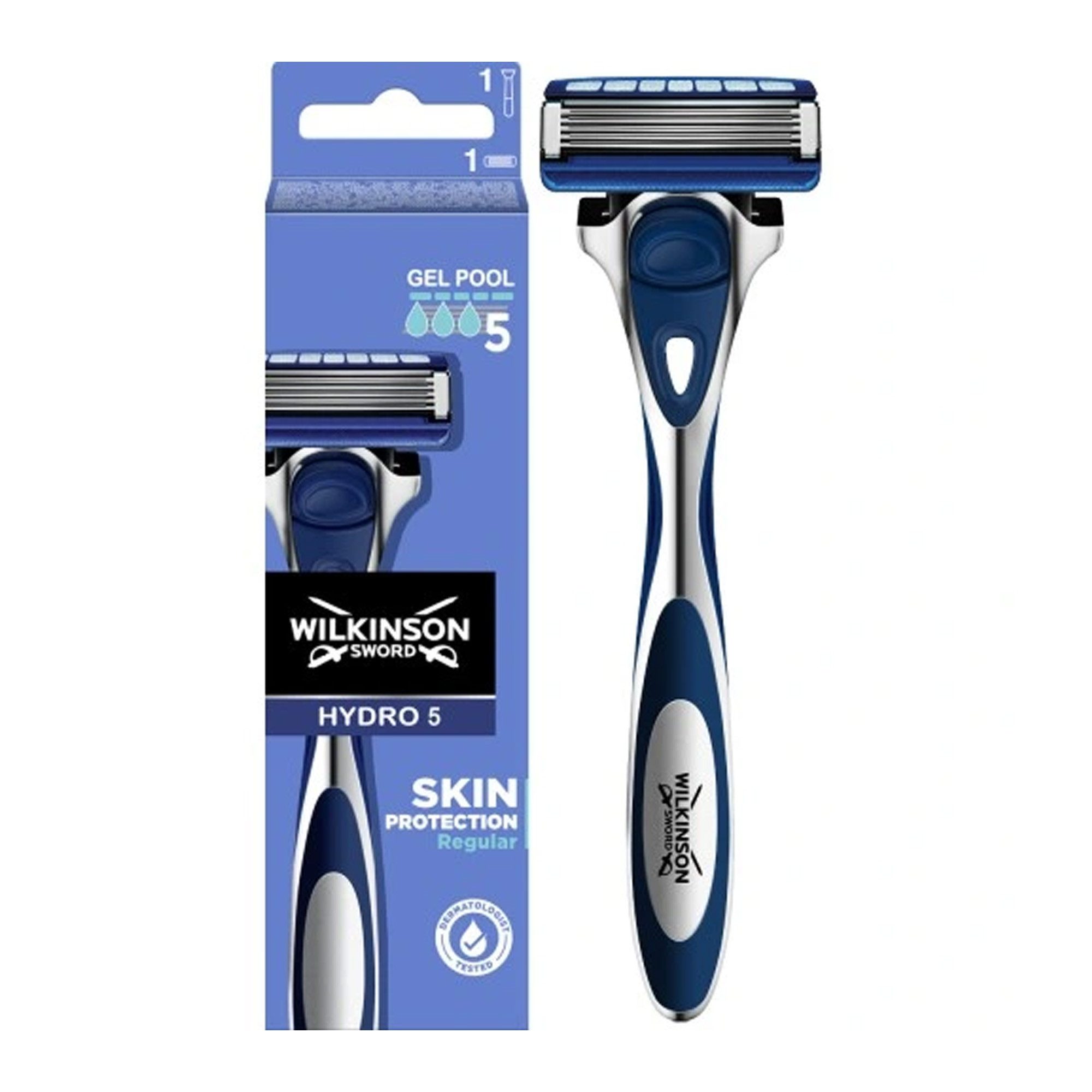 Wilkinson Nassrasierer Wilkinson Sword Hydro 5 Skin Protection Regular (inkl. Klinge)