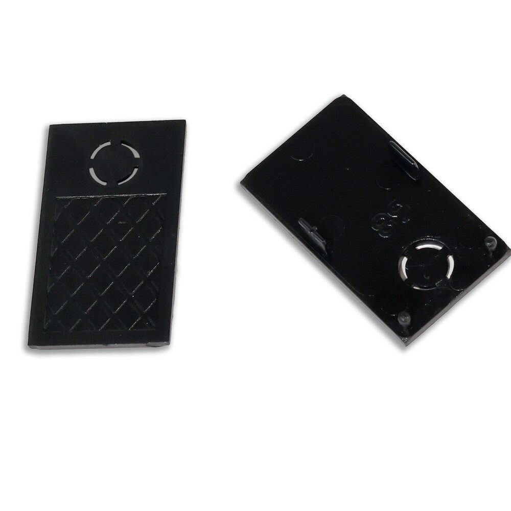 ISOLED Stromschienensystem 2x "Track48" PVC, schwarz, Aufbau, Artikelanzahl: 2, Schienen-Endkappe, 5.105 cm, (ja)