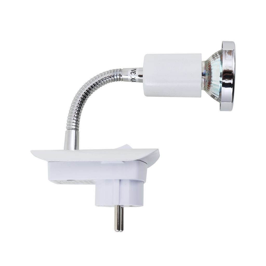 Briloner Leuchten LED Steckdosenleuchte 2892016P, LED wechselbar, 3000K - Warmweiß