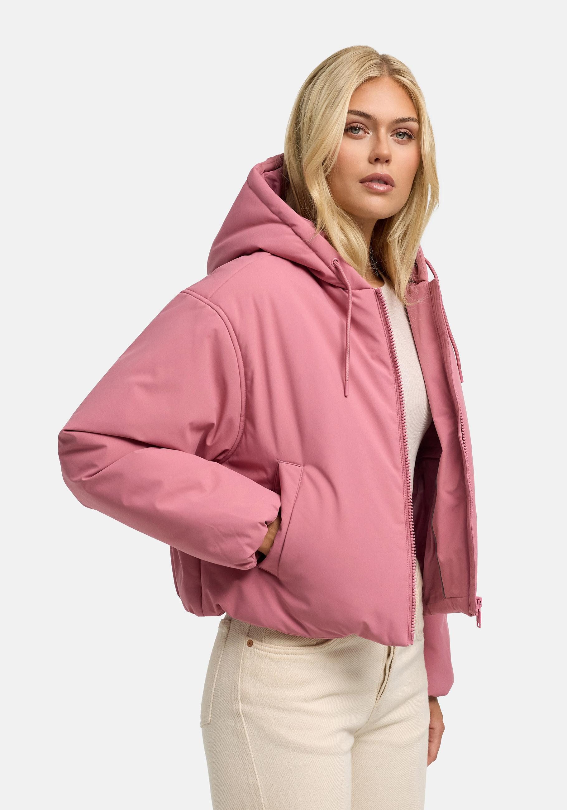Navahoo Winterjacke Biscuitaa 14 Kurze warme Damenjacke
