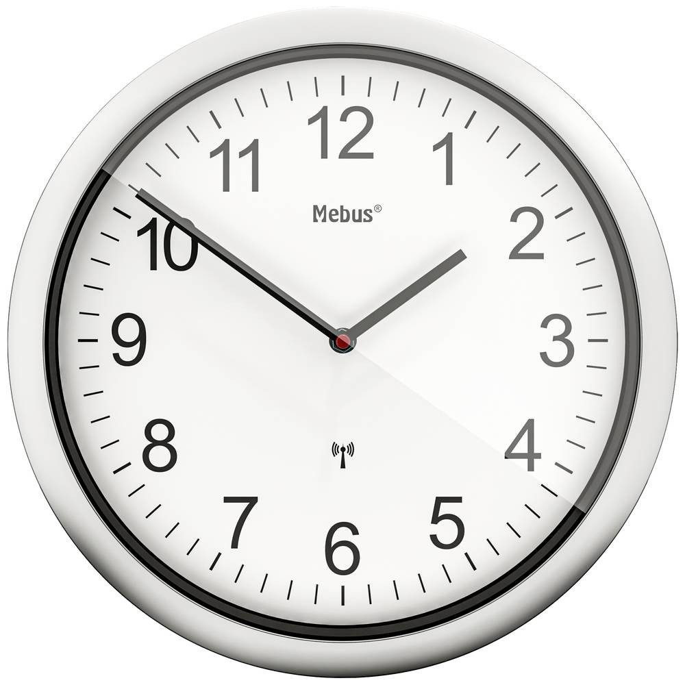 Mebus Wanduhr Funk Wanduhr 19809 (Leisegang-Uhrwerk) günstig online kaufen