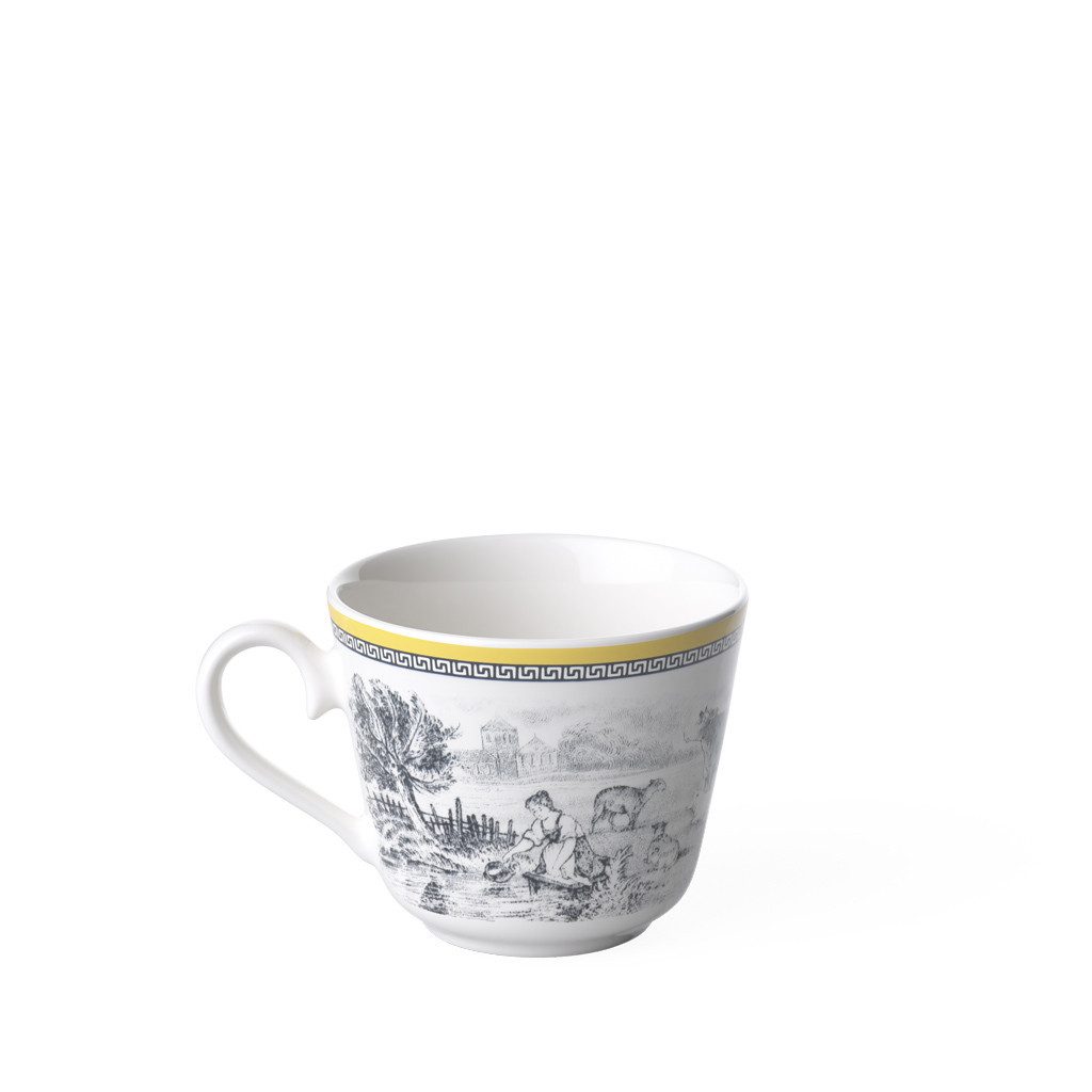 Villeroy & Boch Tasse Audun Ferme Kaffee-/Teetasse, 1-tlg., Porzellan, Premium Porcelain, mikrow.- & spülm.sicher, Made in Germany