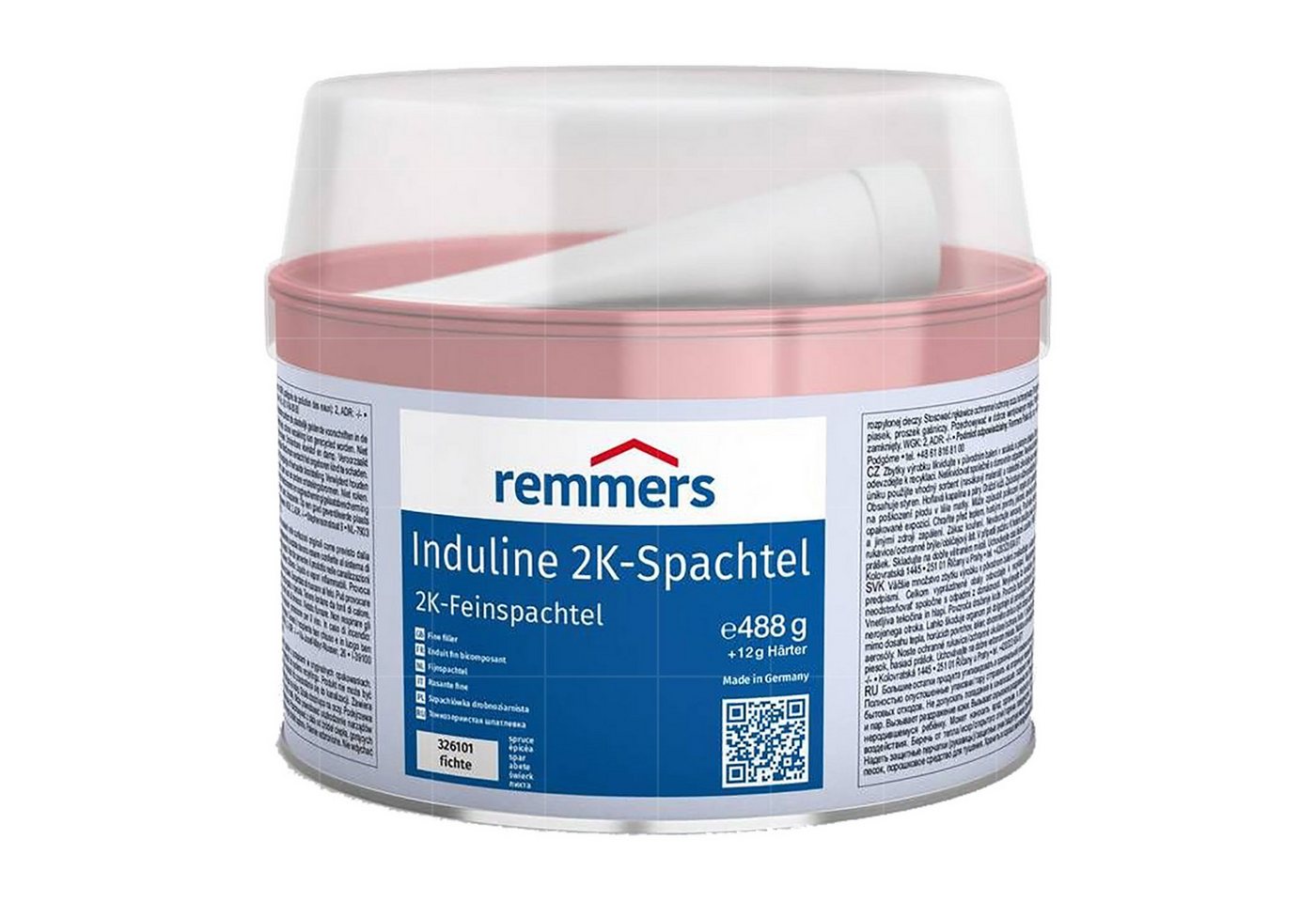 Remmers Spachtelmasse INDULINE 2K-SPACHTEL - 0.5 KG (FICHTE)