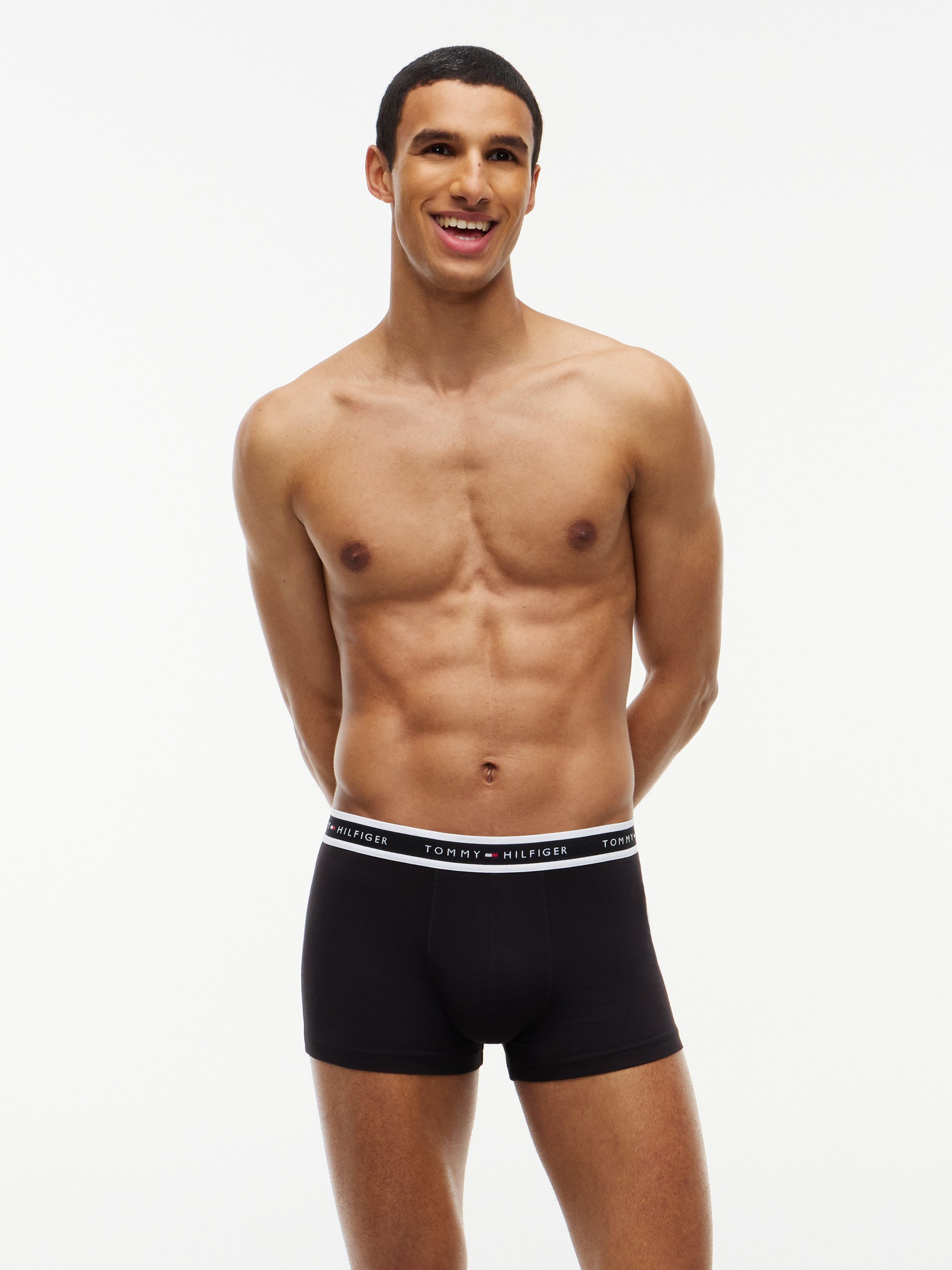 Tommy Hilfiger Underwear Trunk 3P (3-St) mit Signatur-Logo am Bund