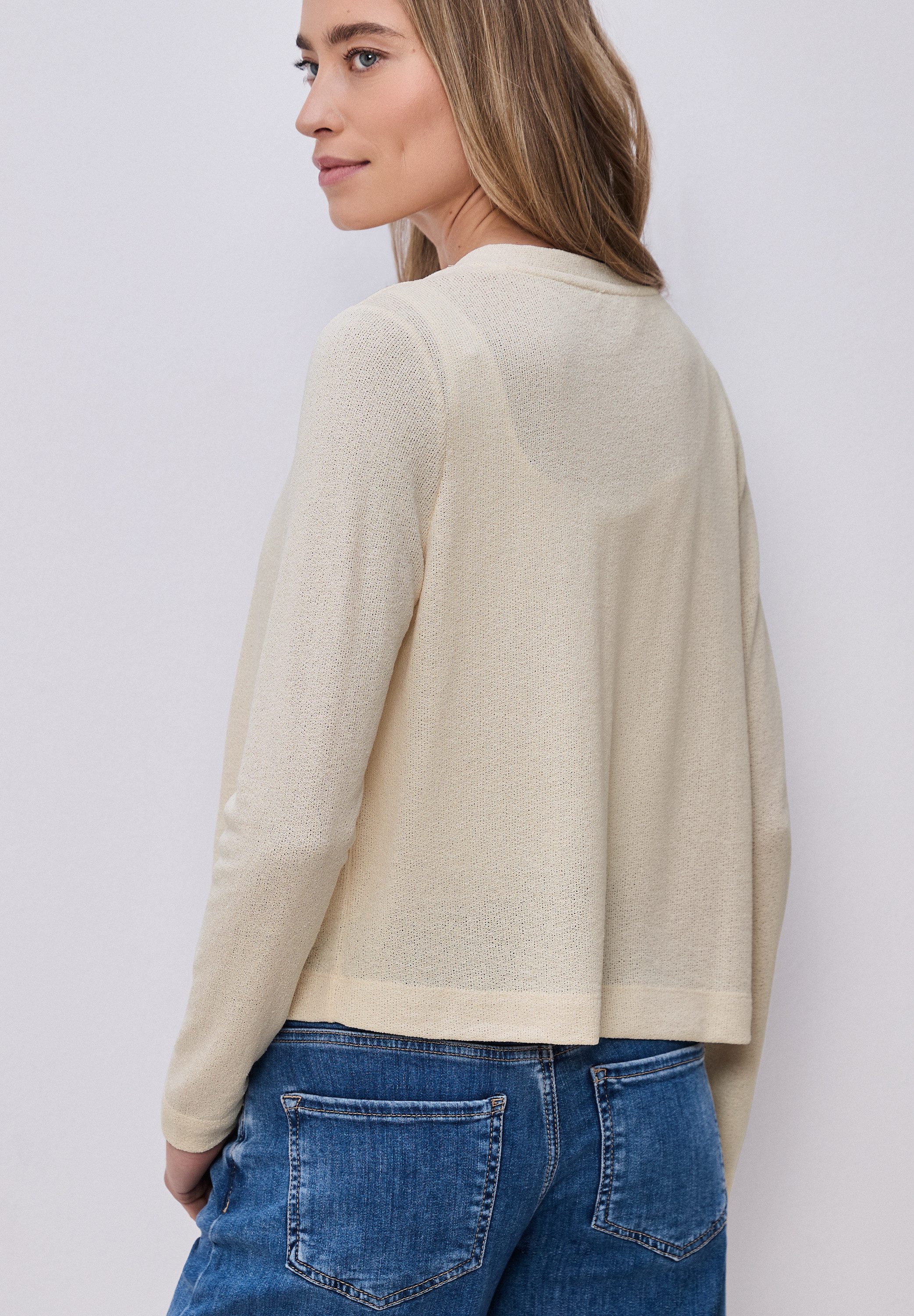 STREET ONE Strickjacke Style Nette in offener Passform