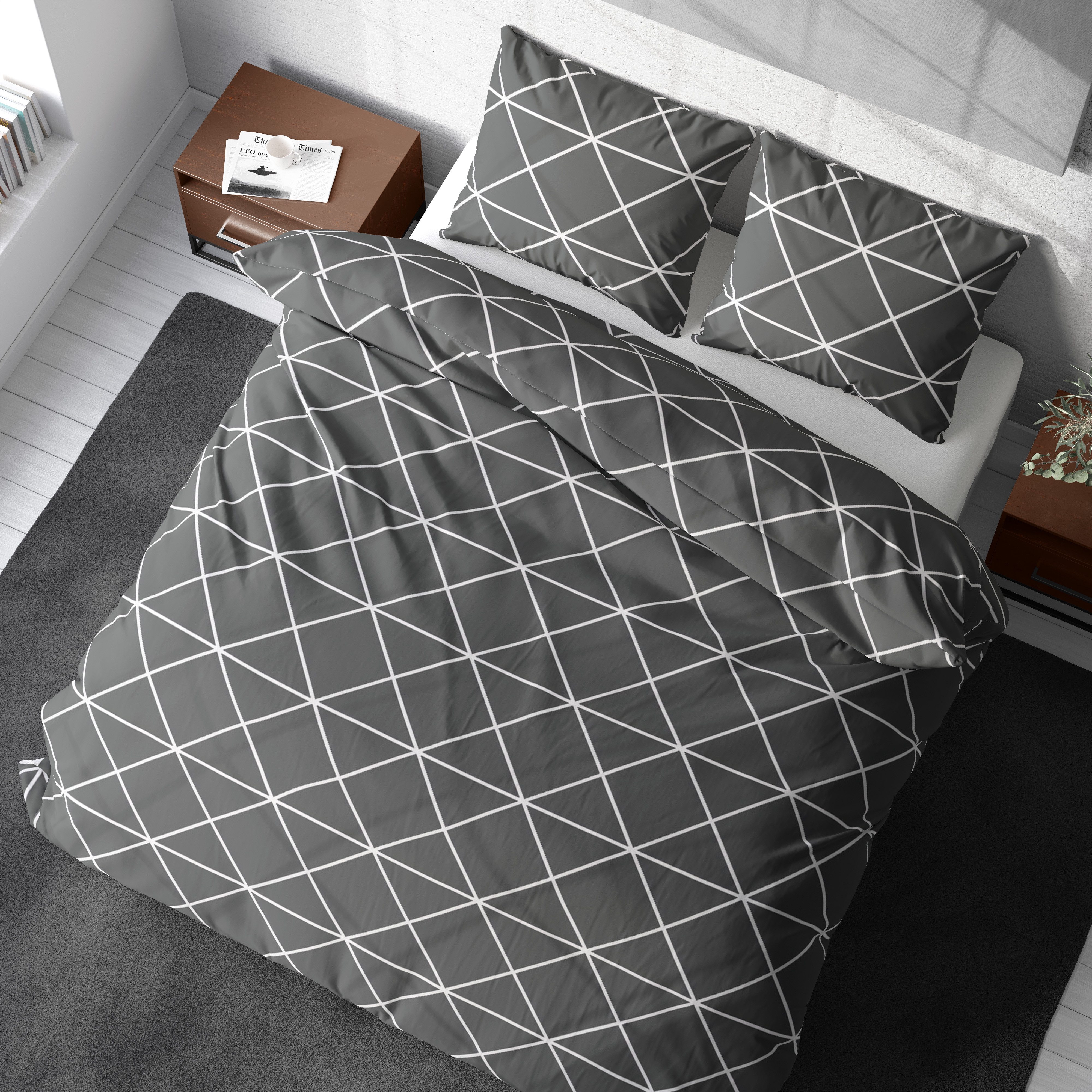 livessa Bettwäsche Renforcé Bettwäsche 100% Baumwolle – 15 Farben, 3 Größen günstig online kaufen