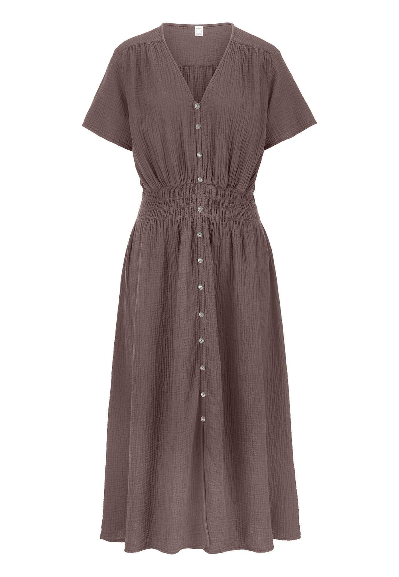 Hessnatur A-Linien-Kleid (1-tlg)
