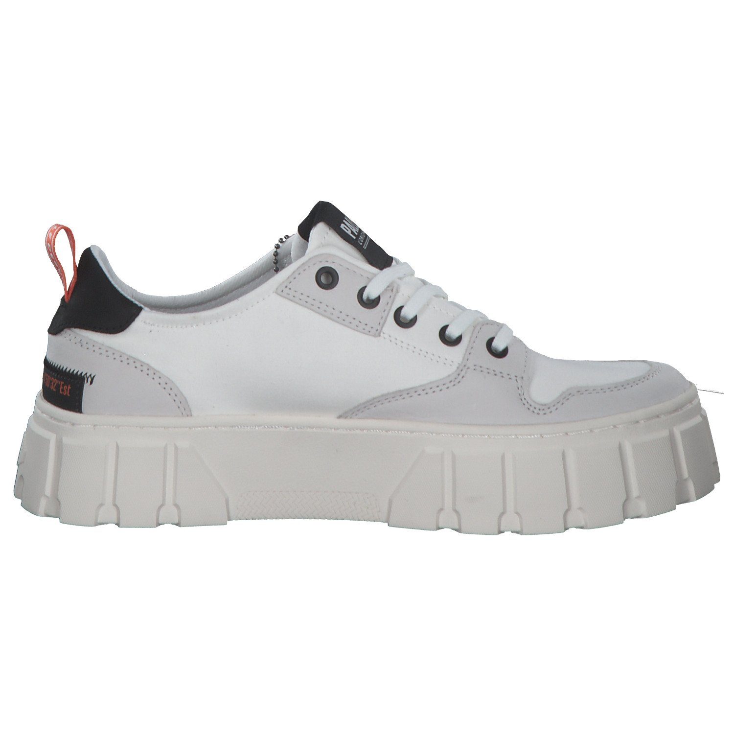 (16402323) Lo Palladium 98574 white Pallatower Schnürschuh Palladium star