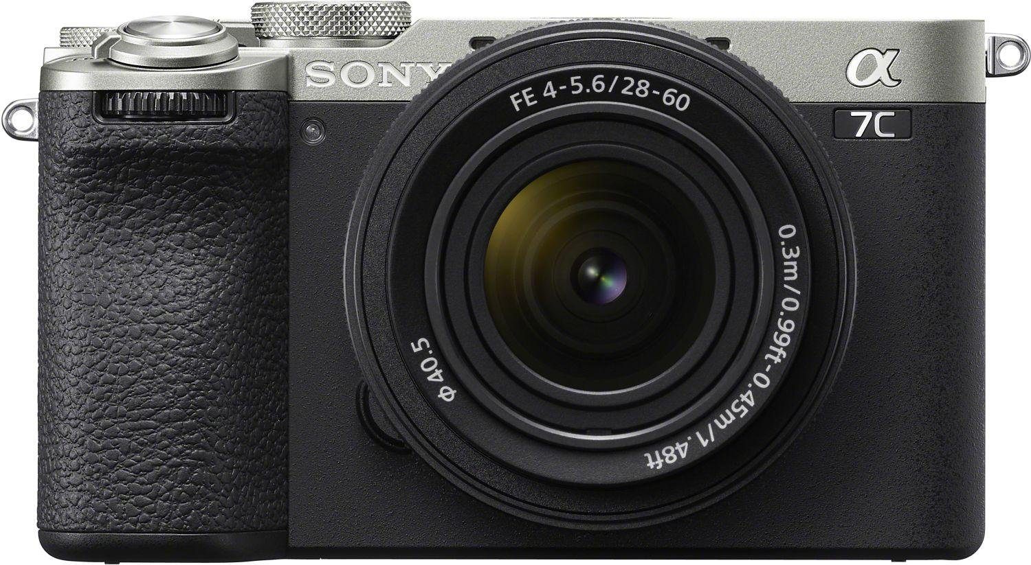 Sony Alpha ILCE-7C II silber + FE 28-60mm f4-5,6 Systemkamera