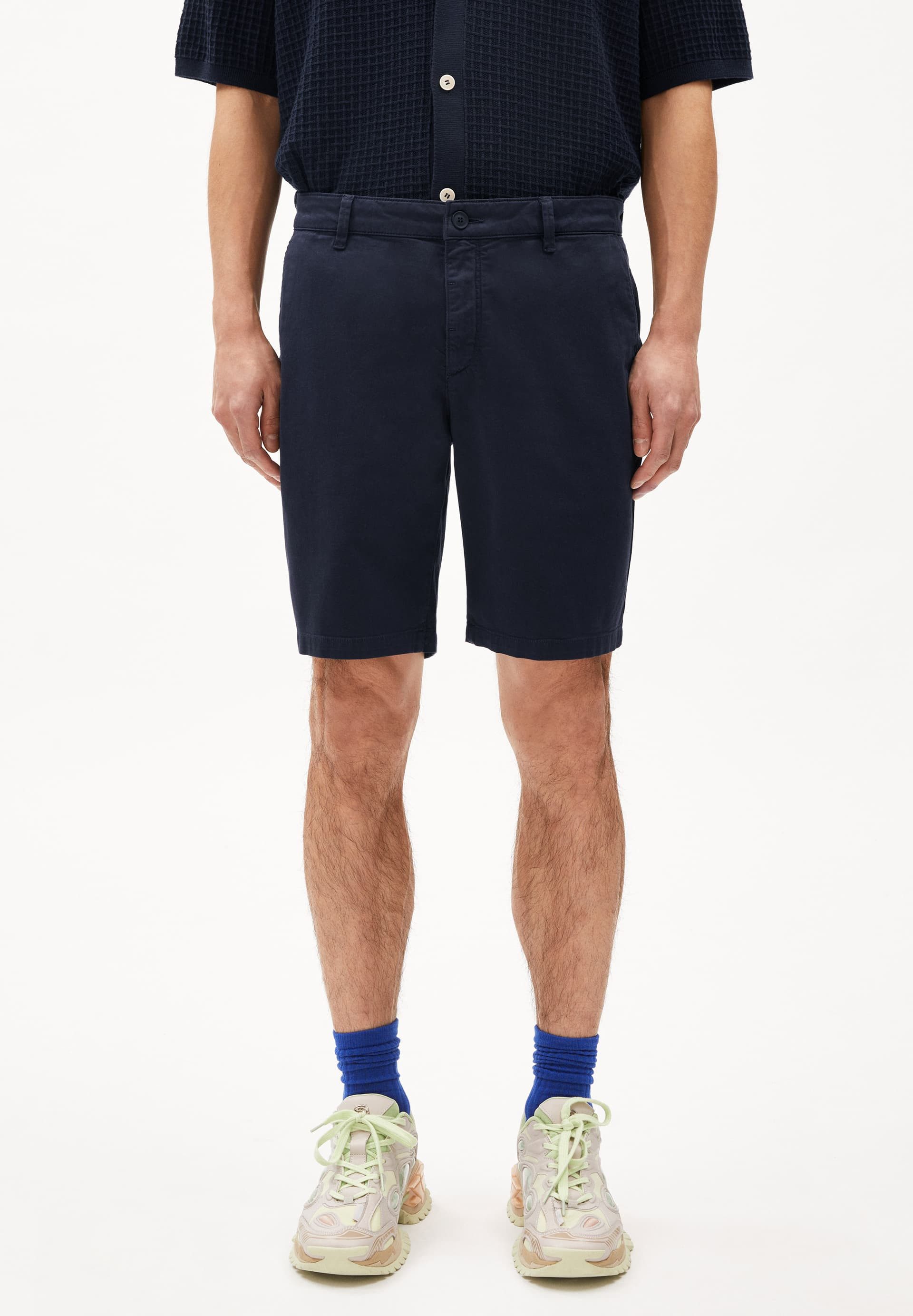 Shorts DAALOS Shorts aus Bio-Baumwoll Mix