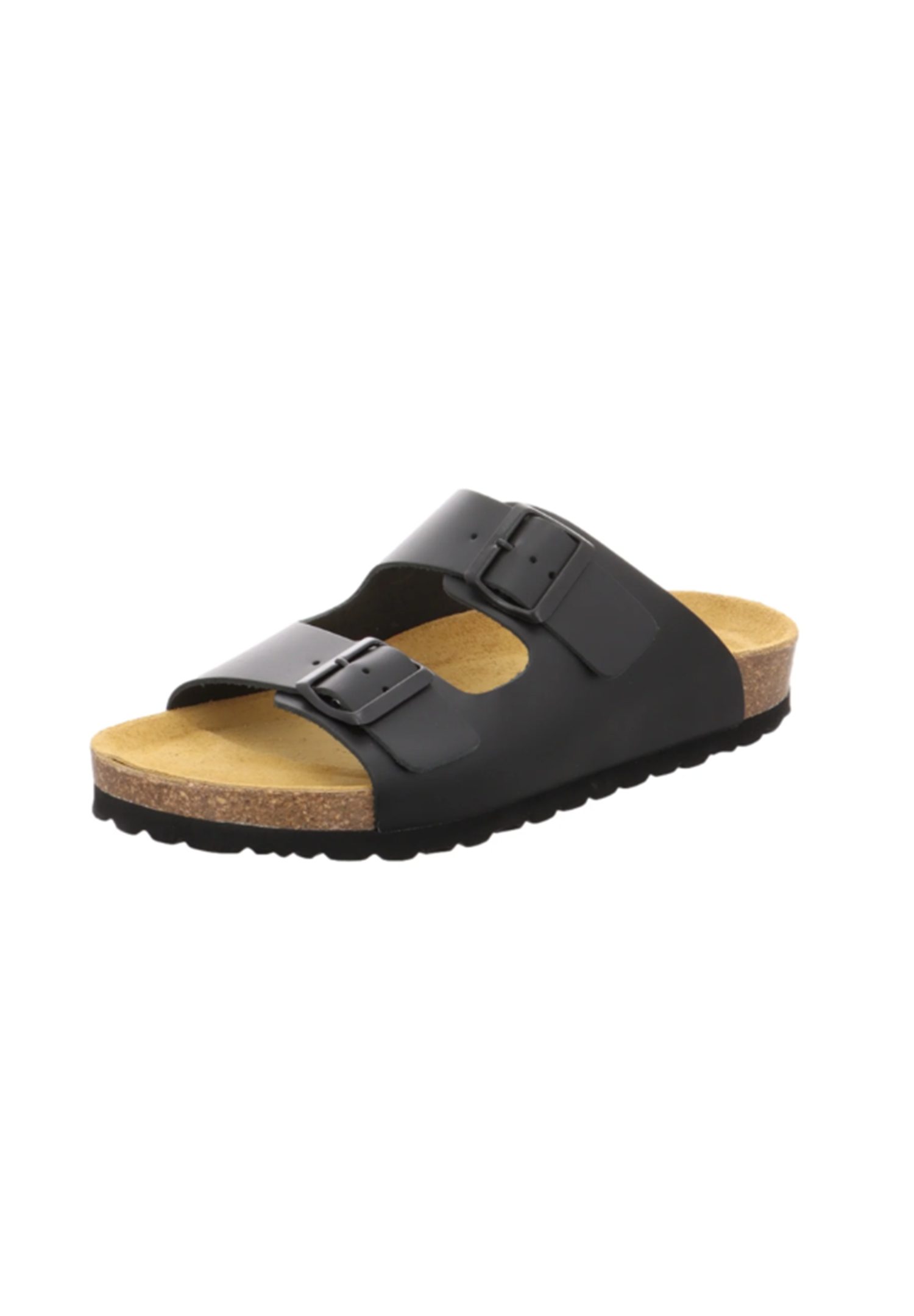 Tieffußbett black Pantolette