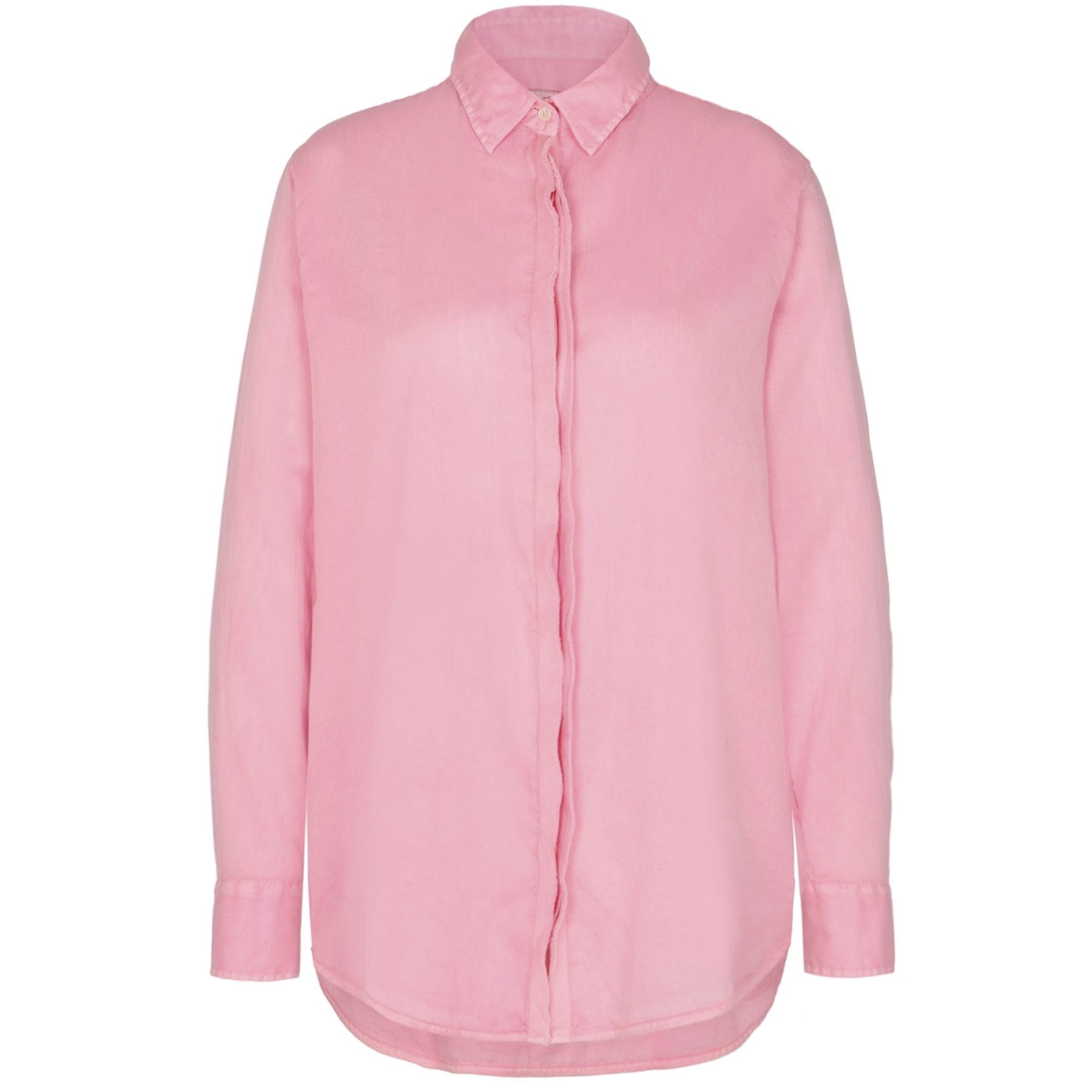Langarmbluse Bluse MIRA FRILL aus Baumwolle