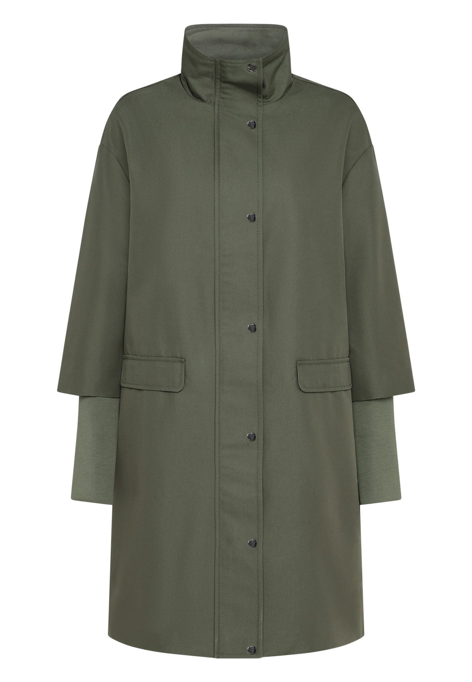 Zero Langmantel Damen mit Stulpen