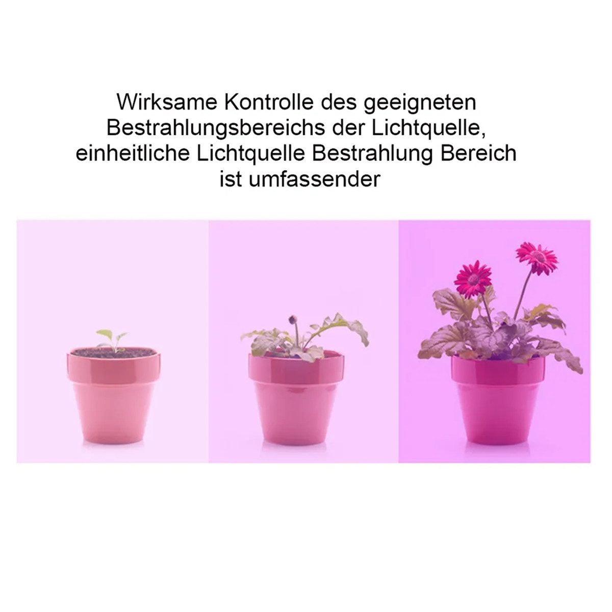 Welikera Pflanzenlampe 360 LED Faltbar Pflanzenlicht günstig online kaufen