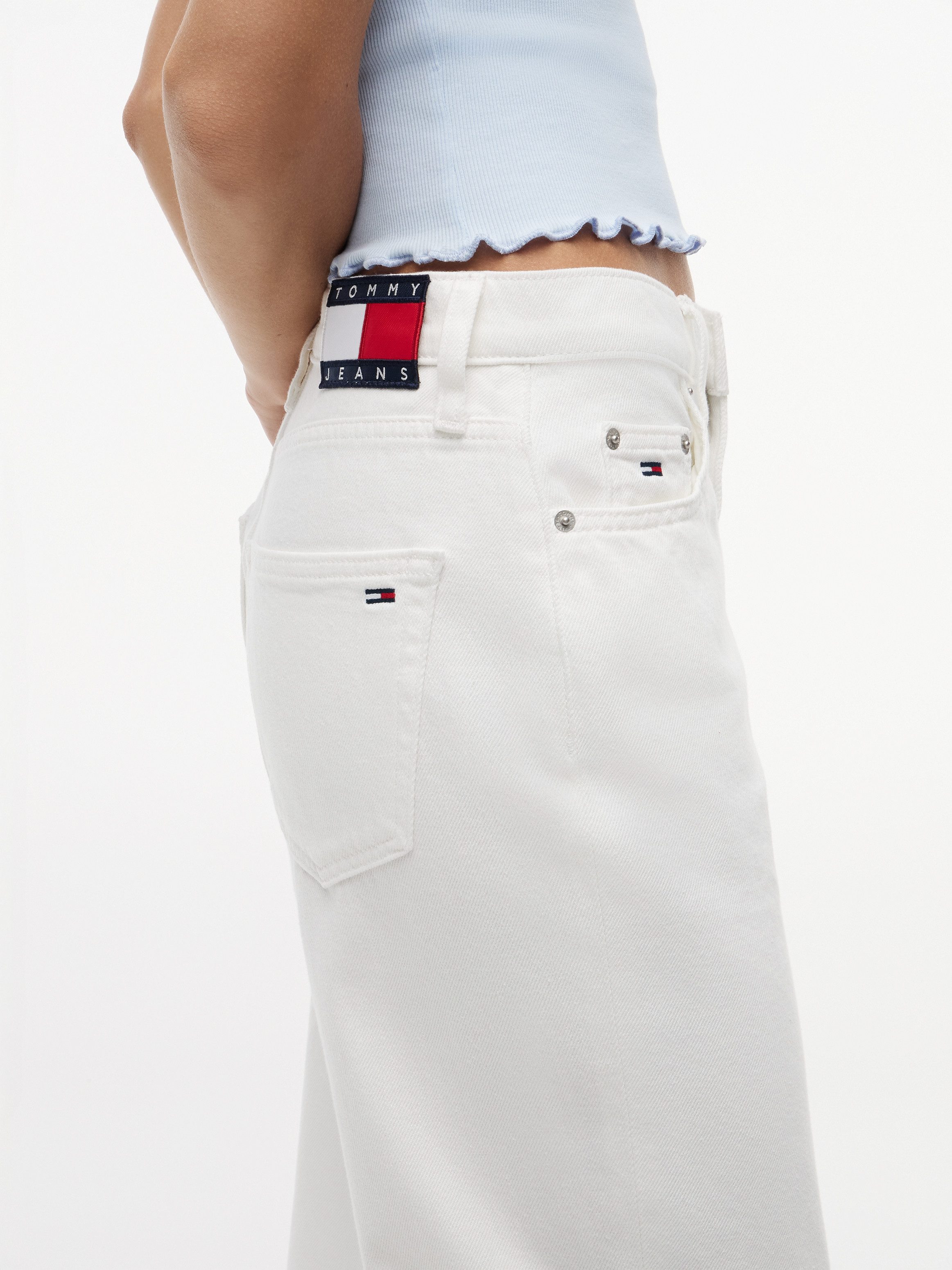 Tommy Jeans High-waist-Jeans LAYLA HR SLIM STR BJ4199 Baumwollmischung, straight fit, high waist