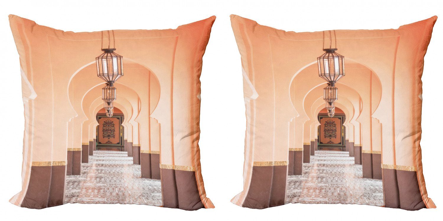 Kissenbezüge Modern Accent Doppelseitiger Digitaldruck, Abakuhaus (2 Stück), marokkanisch Eastern Architecture Foto | Kissenbezüge
