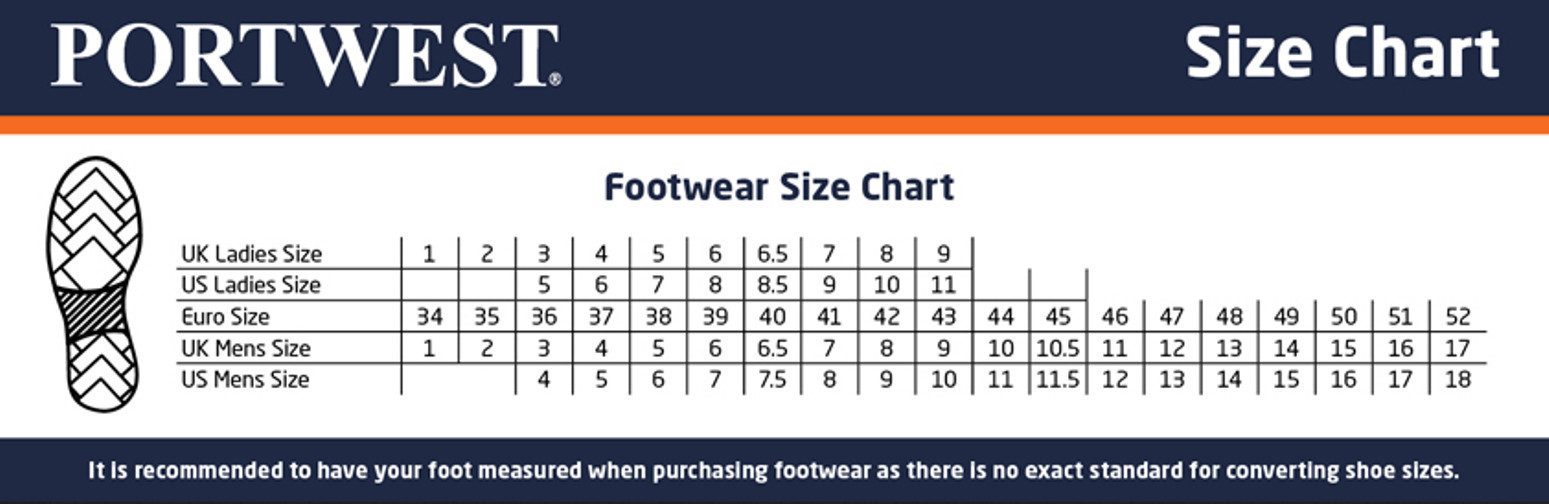 Portwest KUMO S3 schwarz Stahlkappe Durchtrittsicher Sicherheitsschuh Zehenschutz