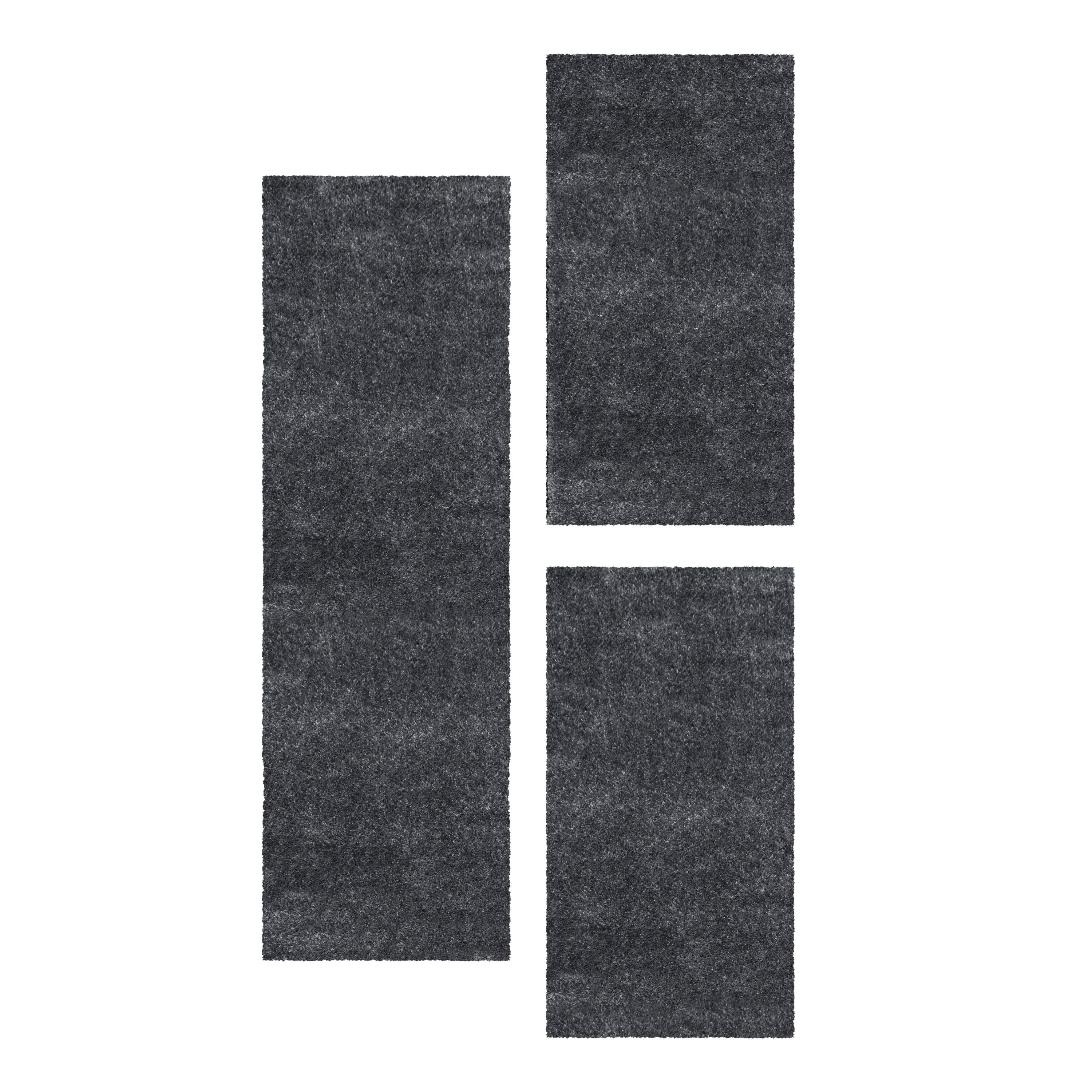 SIMPEX24 Hochflor-Bettumrandung Unicolor - Einfarbig, Höhe günstig online kaufen