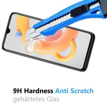 CoolGadget Schutzfolie Panzerfolie für Realme C11, (9H Härtegrad, 2x Schutzglas, 1xReinigungset), Displayfolie Panzer Schutzfolie 2 Stück für Realme C11 Glas Folie