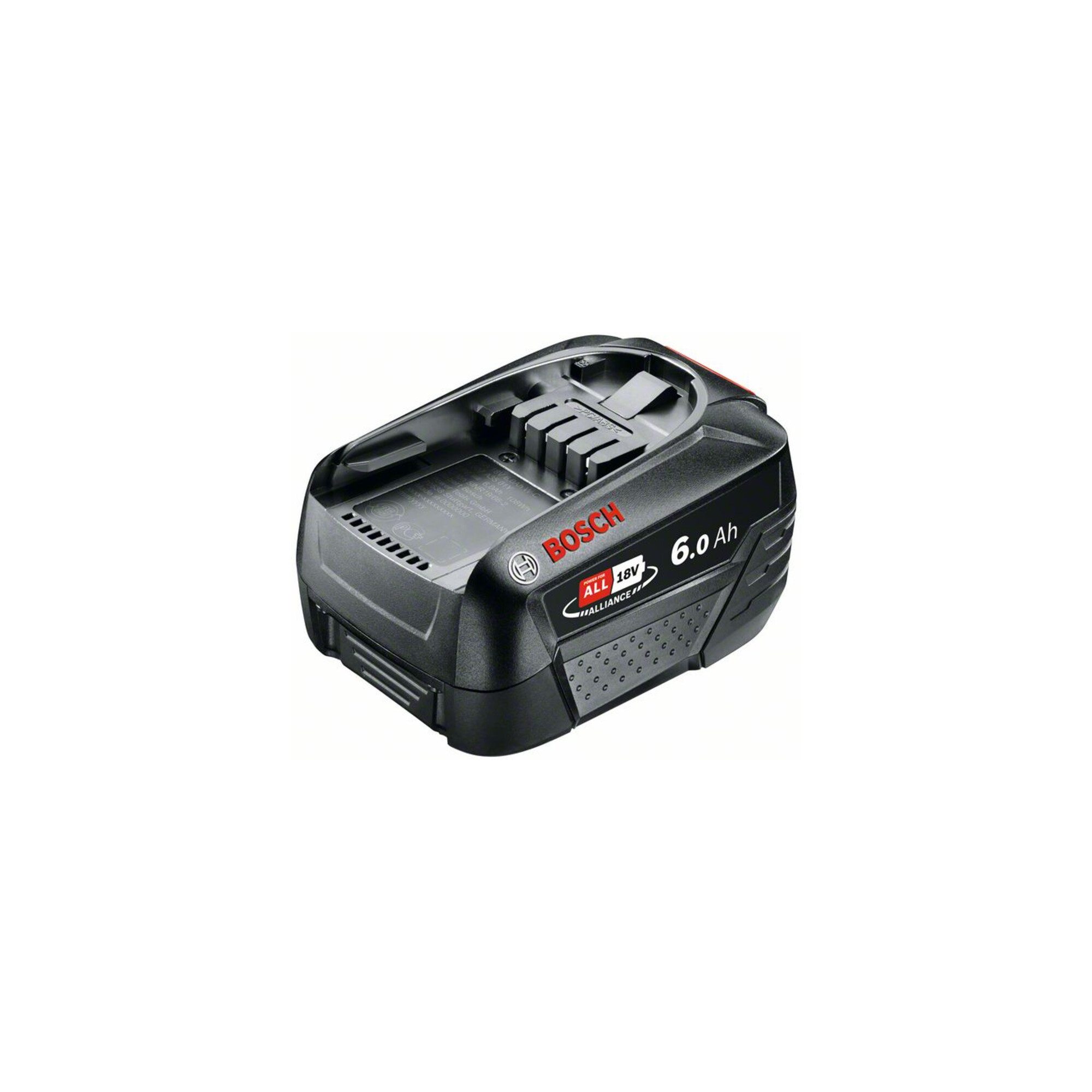 Bosch Professional Bosch Akkupack 18 Volt Lithium-Ionen PBA 18 Volt, 6.0 Ah W-C, Systemzu Akkupacks