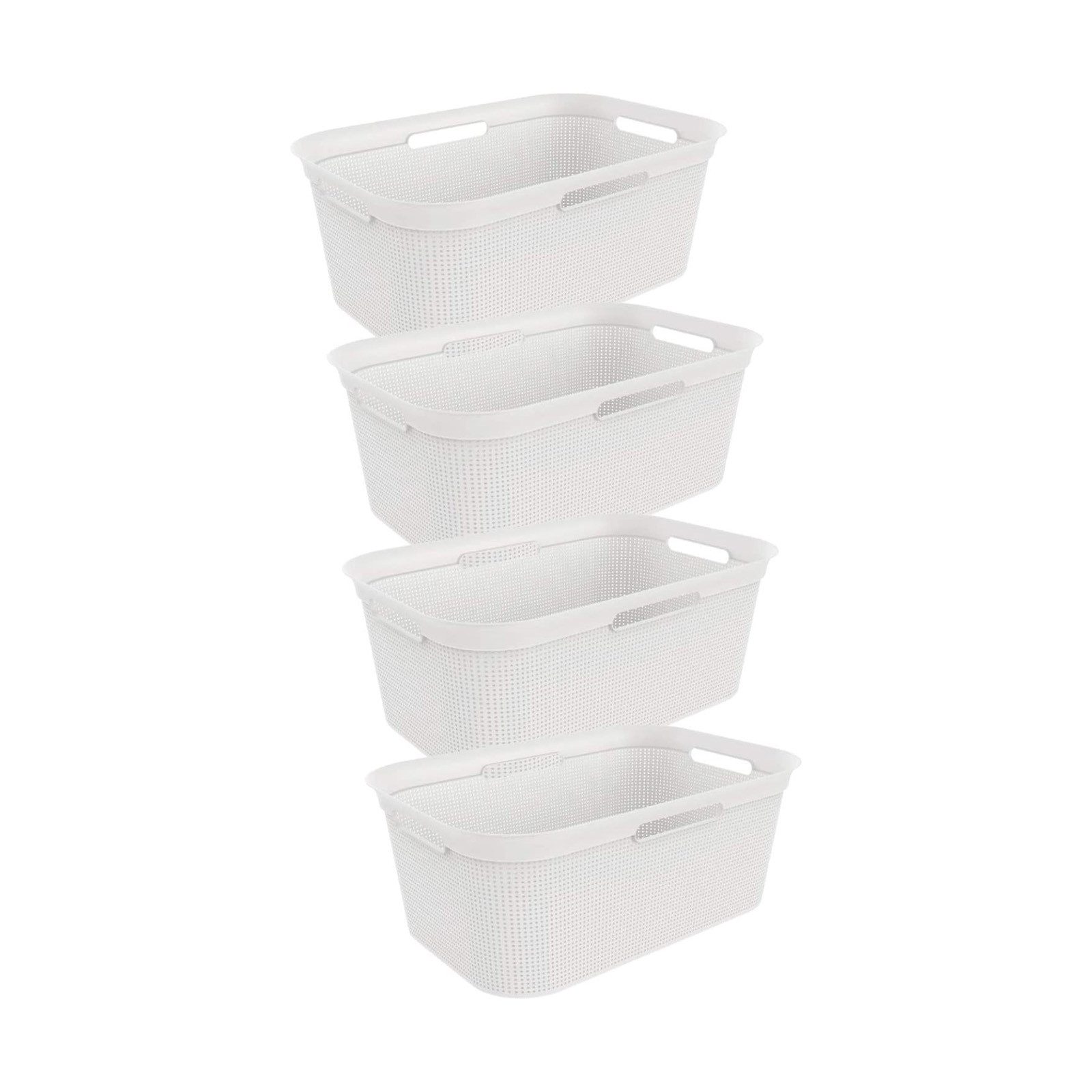 ROTHO Wäschekorb 4er-Set Wäschekorb BRISEN 41 l, günstig online kaufen