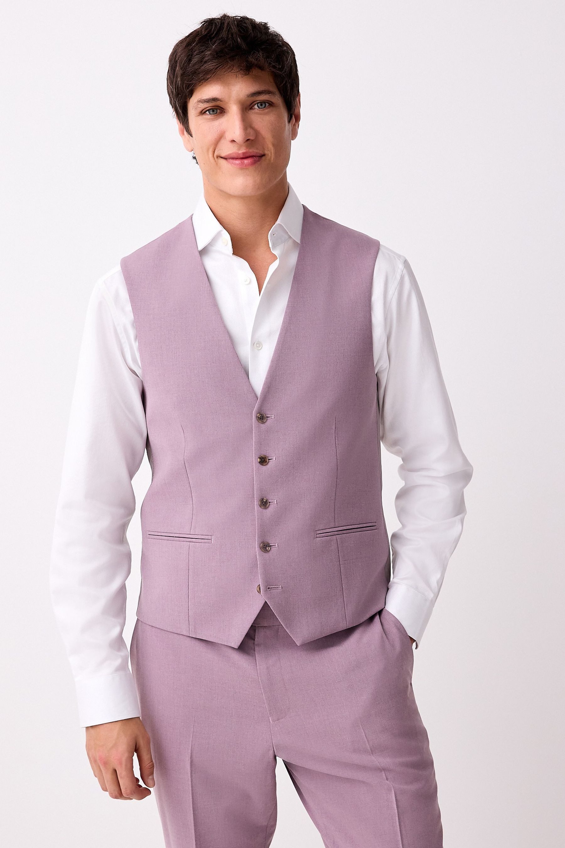 Next Anzugweste Motionflex Regular Fit Stretch-Weste (1-tlg)