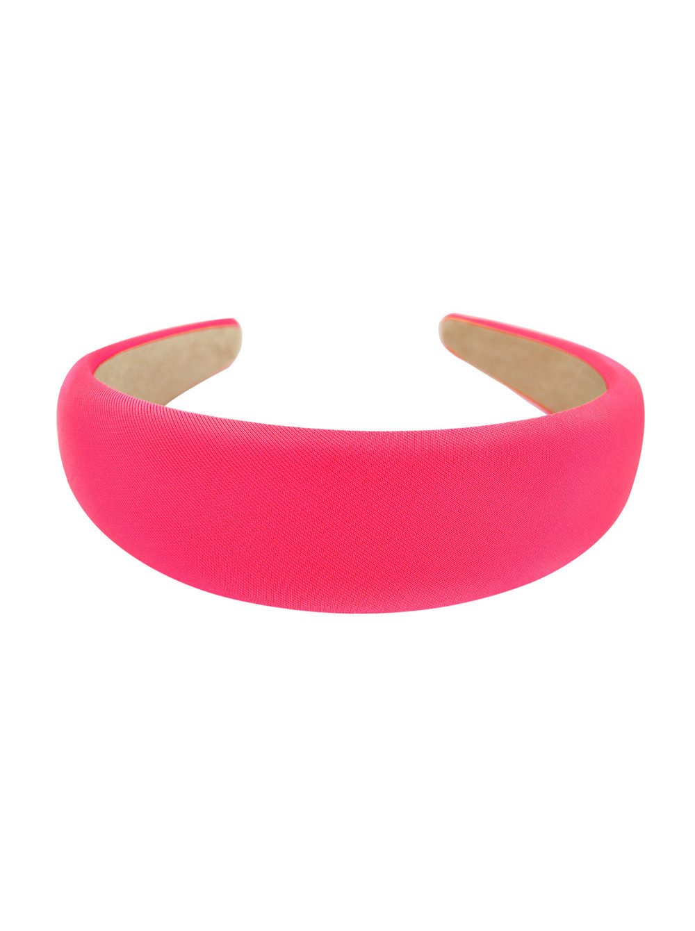 axy Haarreif Breiter Haarreif mit Stoff gepolstertes Candy Colours, Vintage Damen Haareifen Haarband