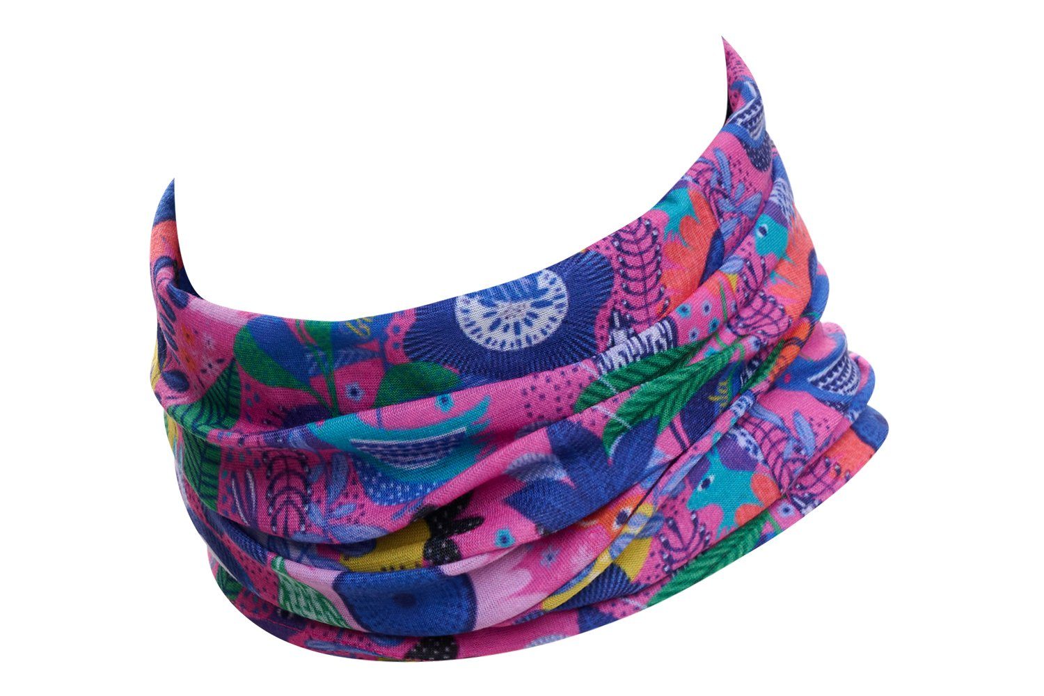 Hilltop Halstuch Schlauchtuch Motorradtuch vernäht Schal Bandana Design 353-12 Saumkanten Multifunktionstuch