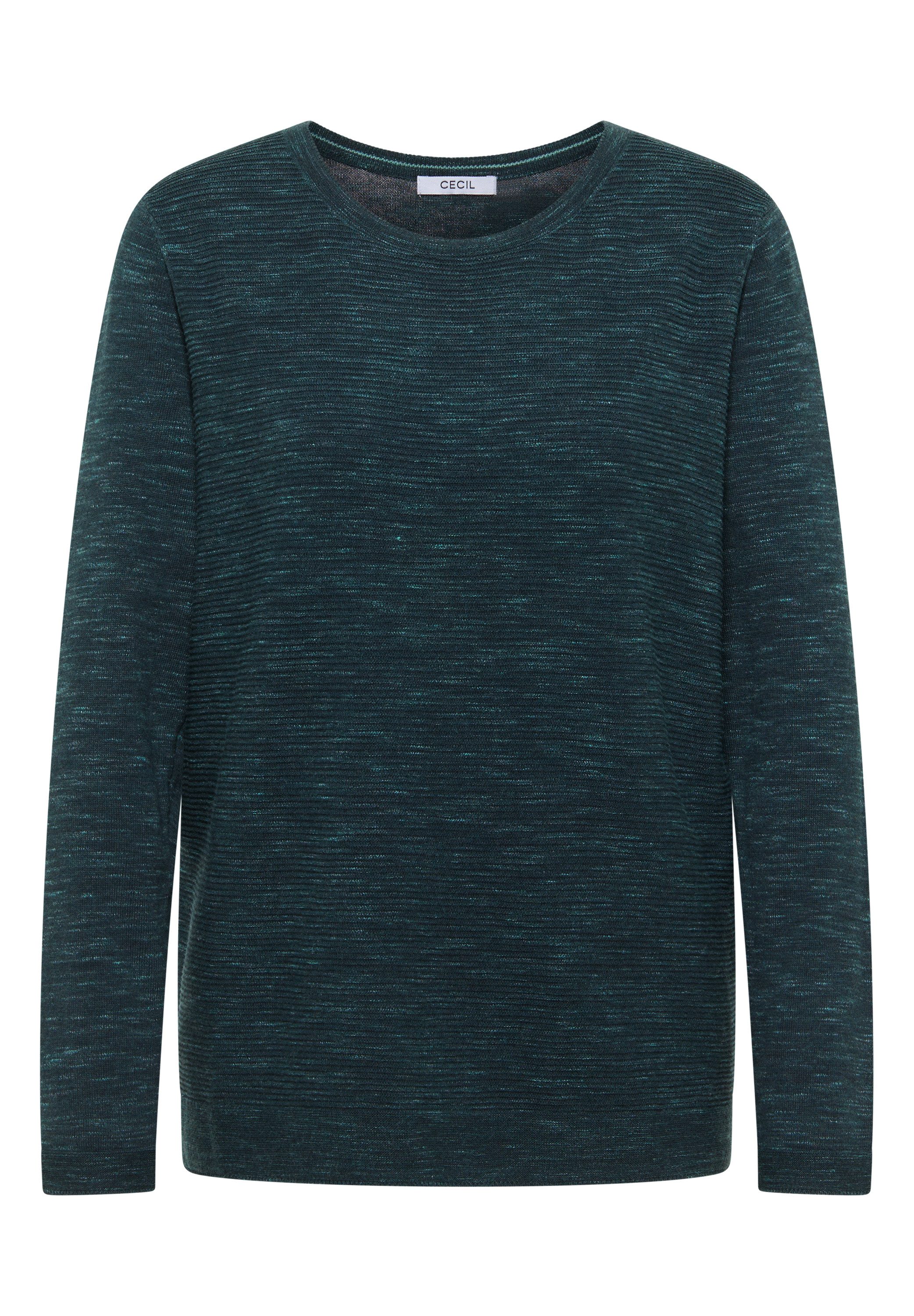 pine green heather melange