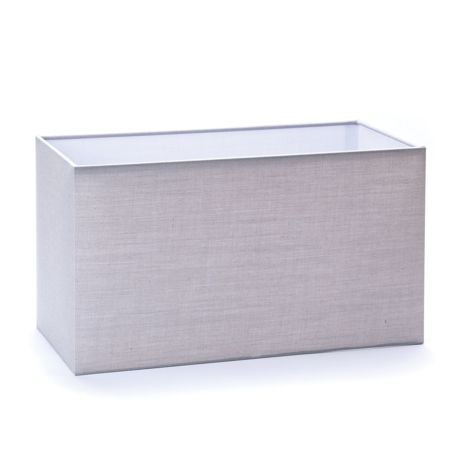 Orion Leuchten Lampenschirm Rechteckiger Lampenschirm 32 x 16 x 18 cm grau