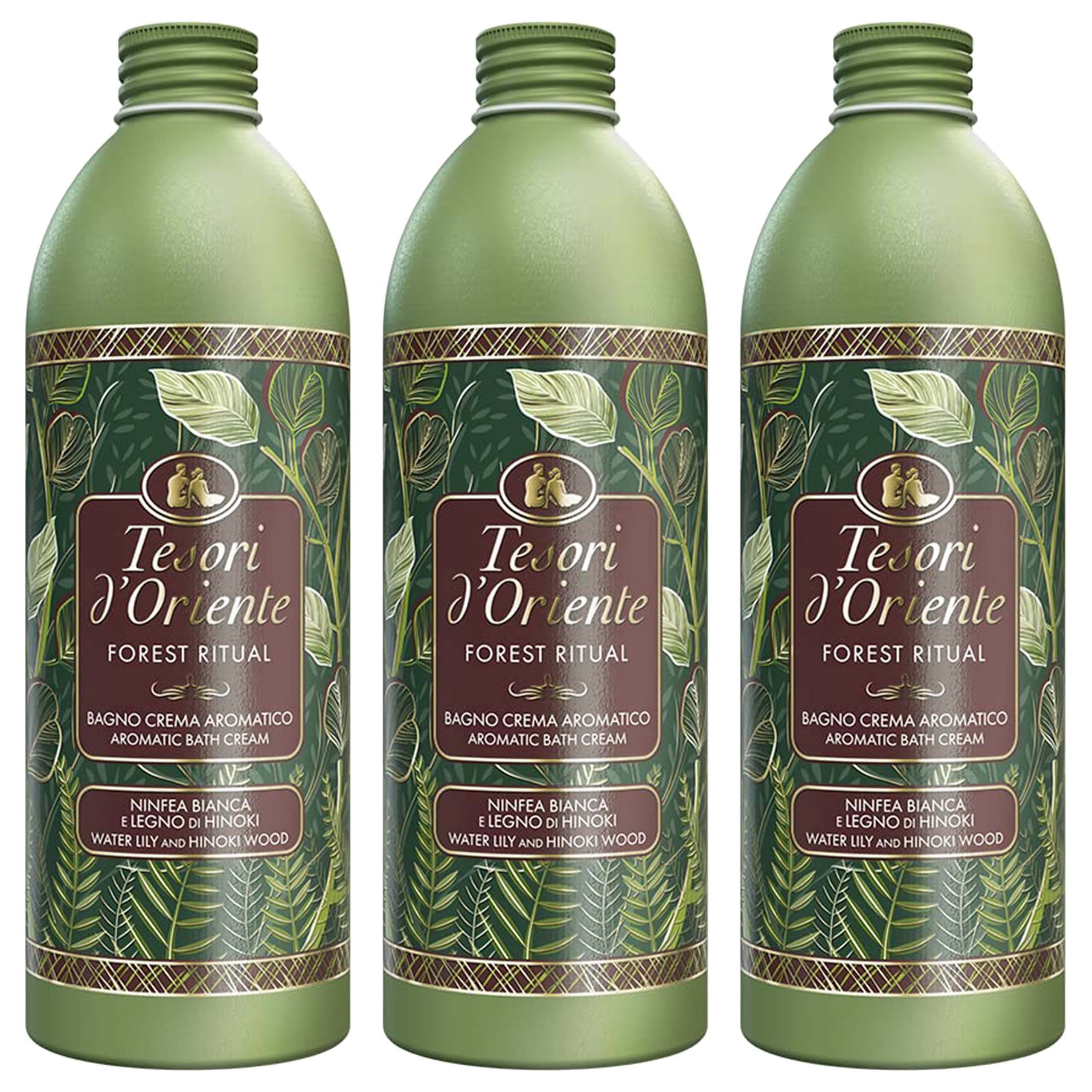 Tesori d´Oriente Duschgel Tesori d'Oriente Forest Ritual Schaumbad 500 ml x3
