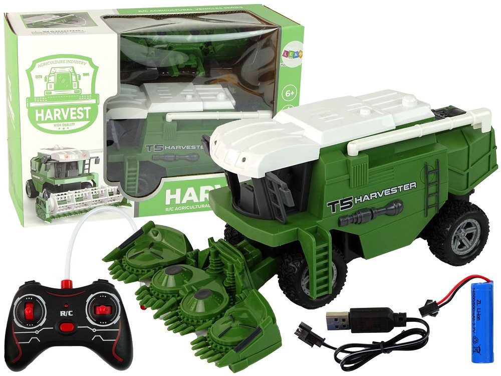 Wisam RC-Auto Ferngesteuerter landwirtschaftlicher Mähdrescher, ferngesteuert