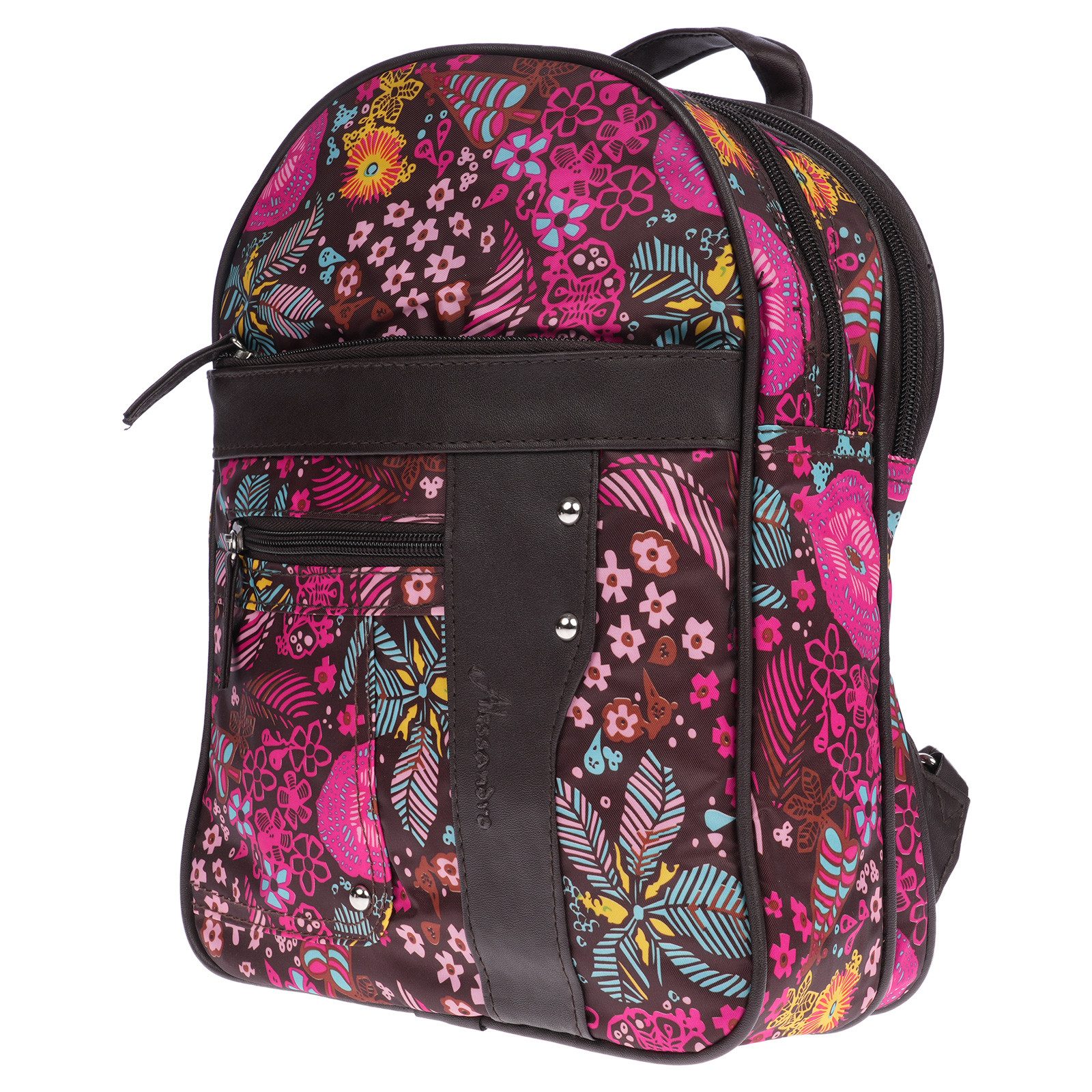 Christian Wippermann Cityrucksack Kleiner Rucksack City Bag Plane Tasche Bag (einzeln), Wasserabweisend