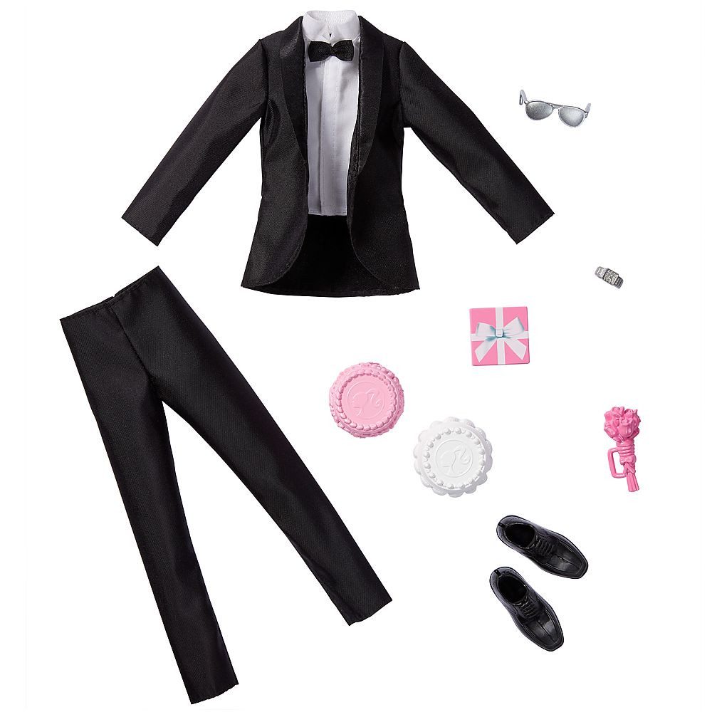 Barbie Puppenkleidung Bräutigam Mattel GWF11 Barbie günstig online kaufen