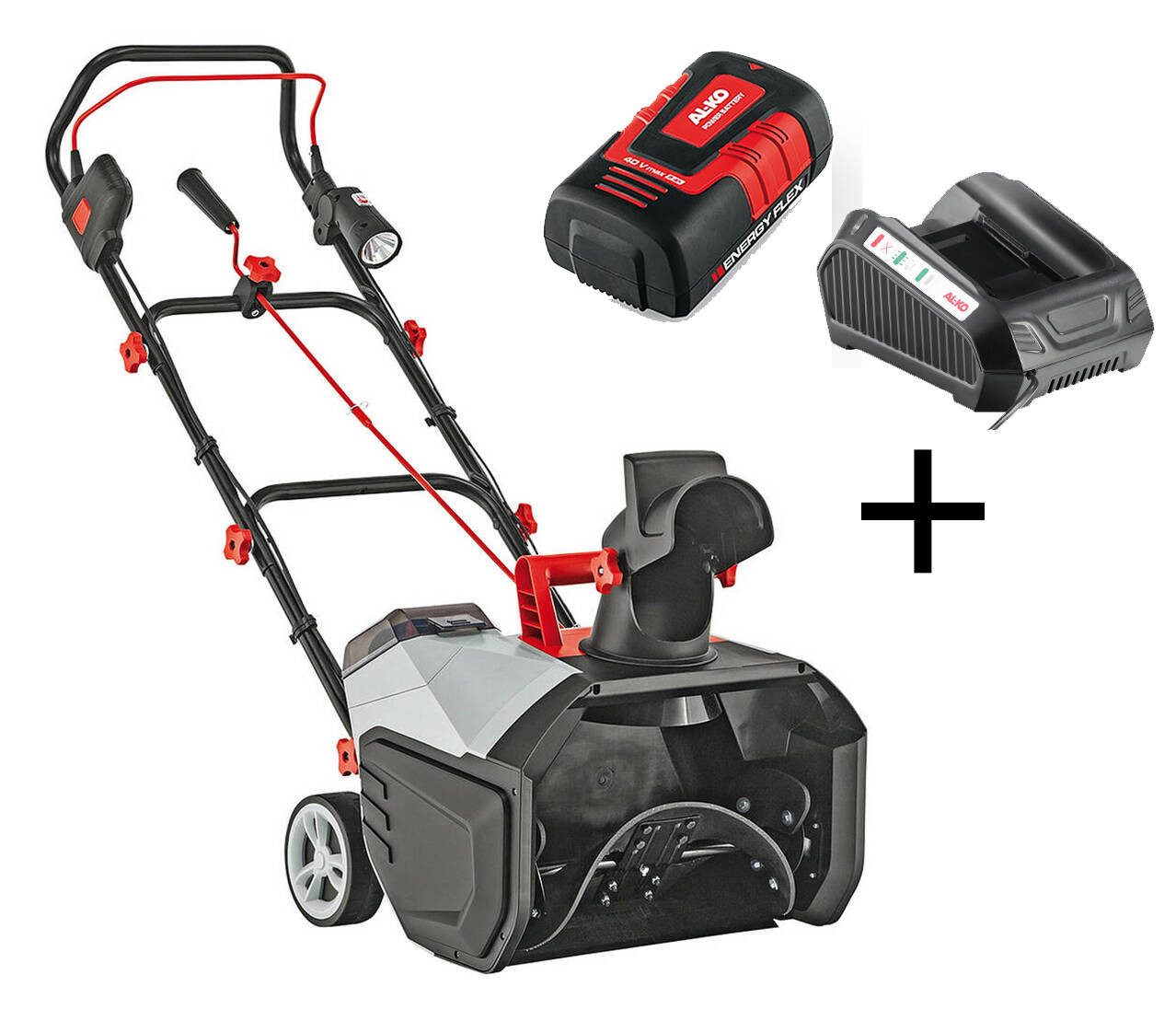 AL-KO Akku-Schneefräse ST 4048 Set, (Komplett-Set, günstig online kaufen