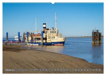 CALVENDO Wandkalender Boote mit Kulisse (Premium, hochwertiger DIN A2 Wandkalender 2023, Kunstdruck in Hochglanz)
