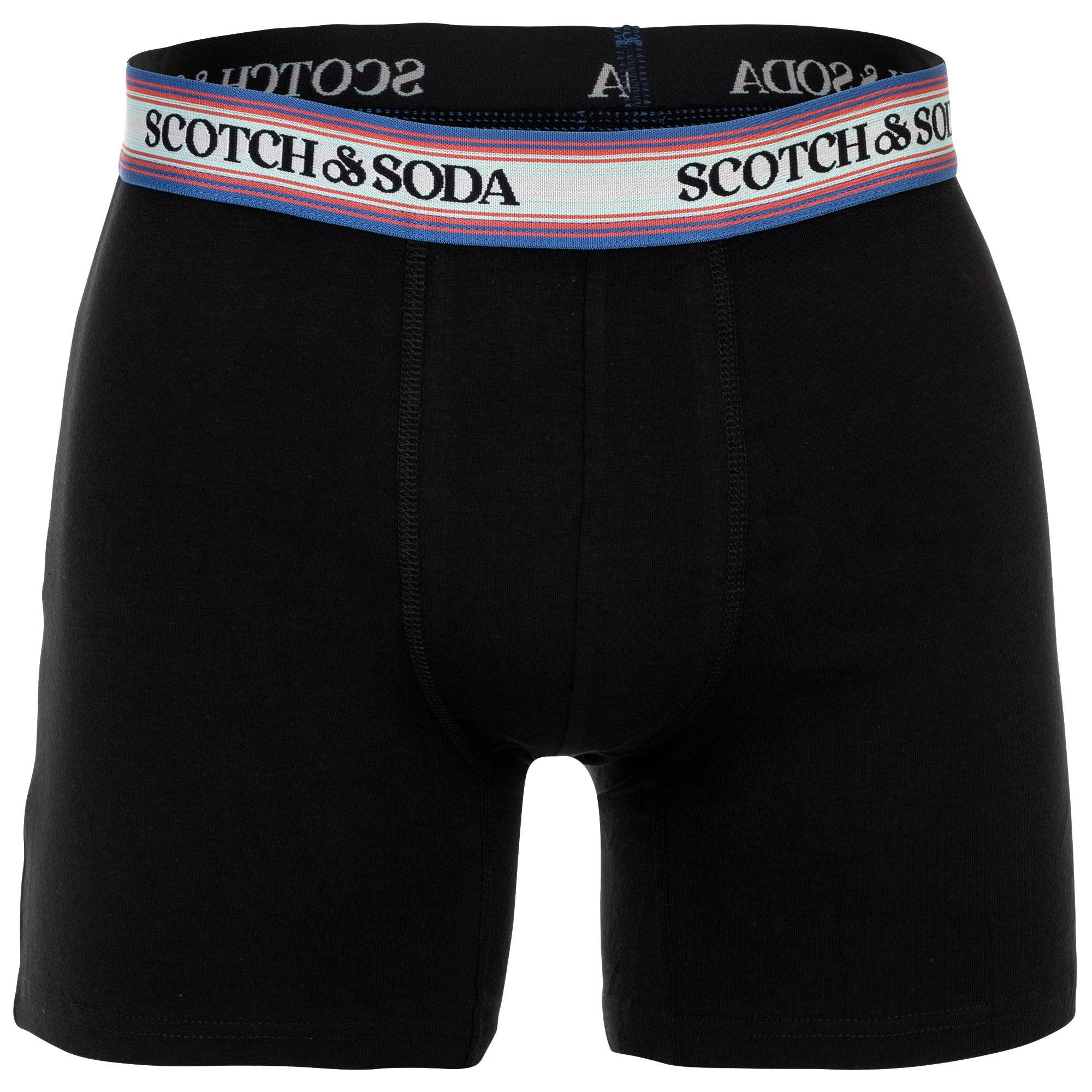Scotch & Soda Boxer Herren Boxershort 3er Pack Baumwolle (Packung, 3er Pack)