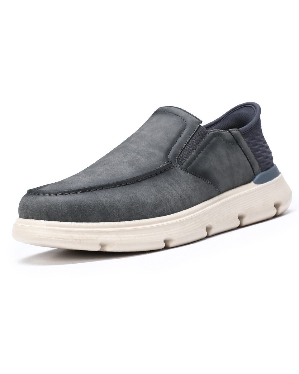 Allthemen Slip-On Sneaker Herren Retro Slip-On Sneaker mit Dämpfung Freizeitschuhe