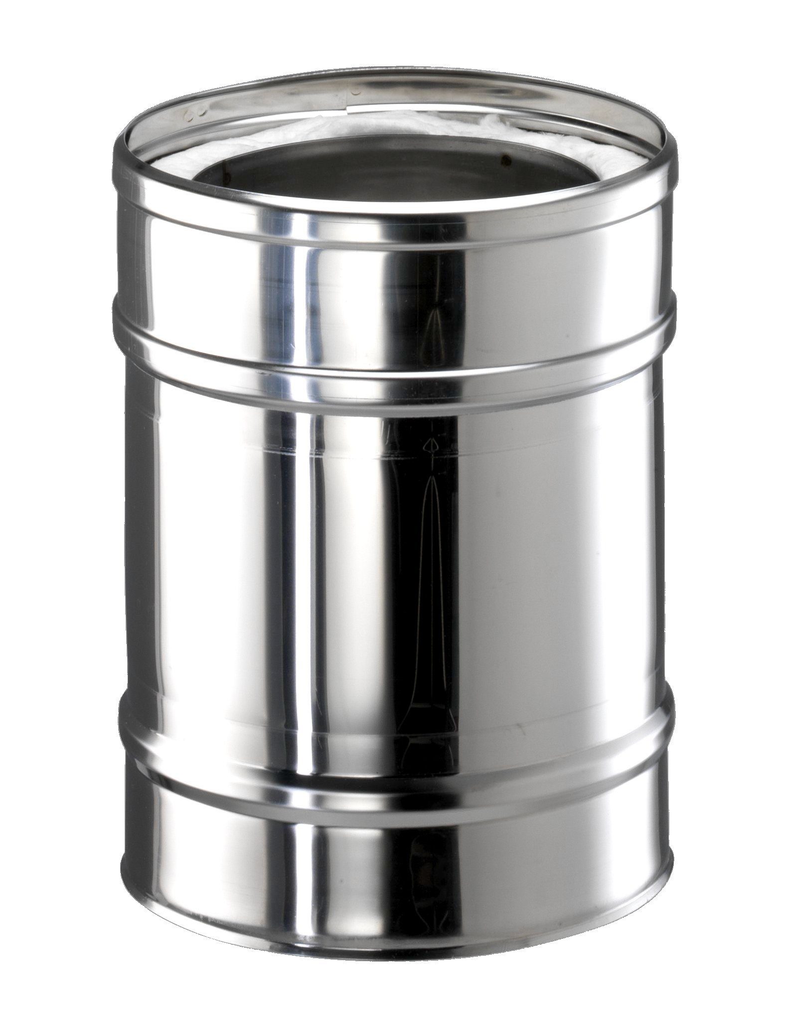 Zitec Ofenrohr Rohrelement DW-ECO 250mm, 150 mm