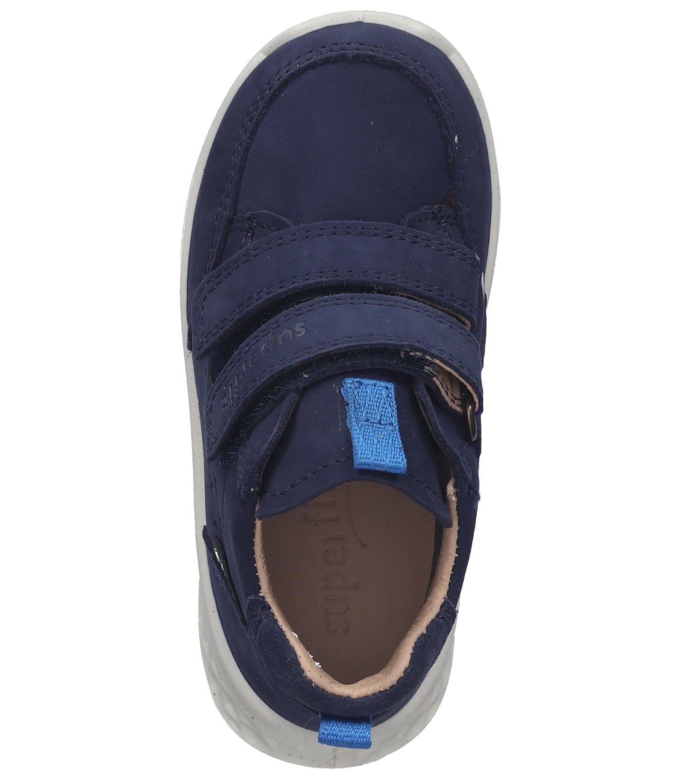 Nubuk/Velours Blau Superfit Sneaker Sneaker
