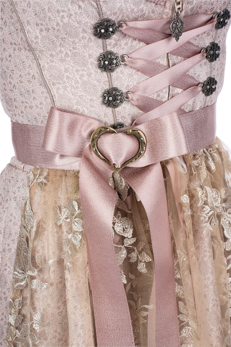 MarJo Dirndl Midi Dirndl 2tlg. - ELINA - puder/champagner – Bild 5 von 5