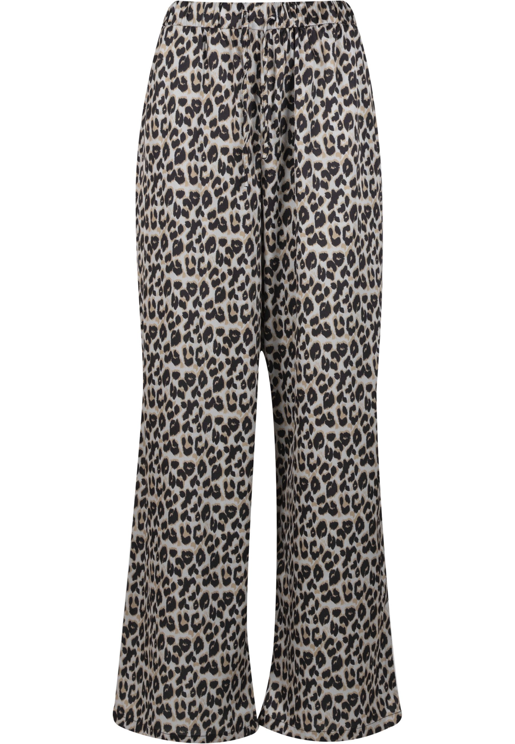 URBAN CLASSICS Stoffhose Urban Classics Ladies Leo Resort Pants (1-tlg)