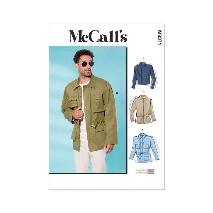 McCall's Universalschere McCall's® Papierschnittmuster Jacke in 2 Längen He