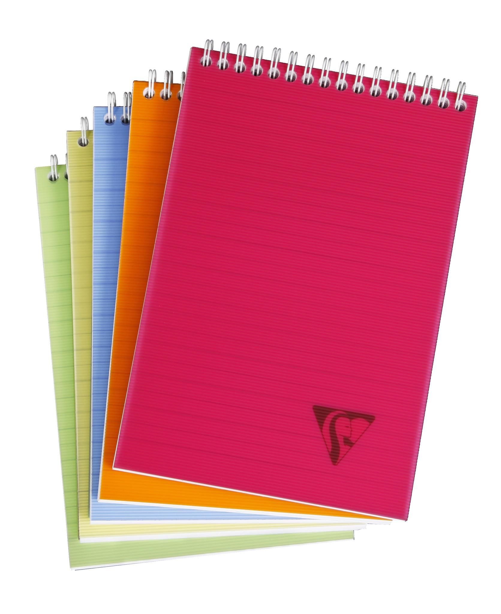 CLAIREFONTAINE Notizblock Clairefontaine Spiralblock Lini. mikrop A4 lin 80Bl st