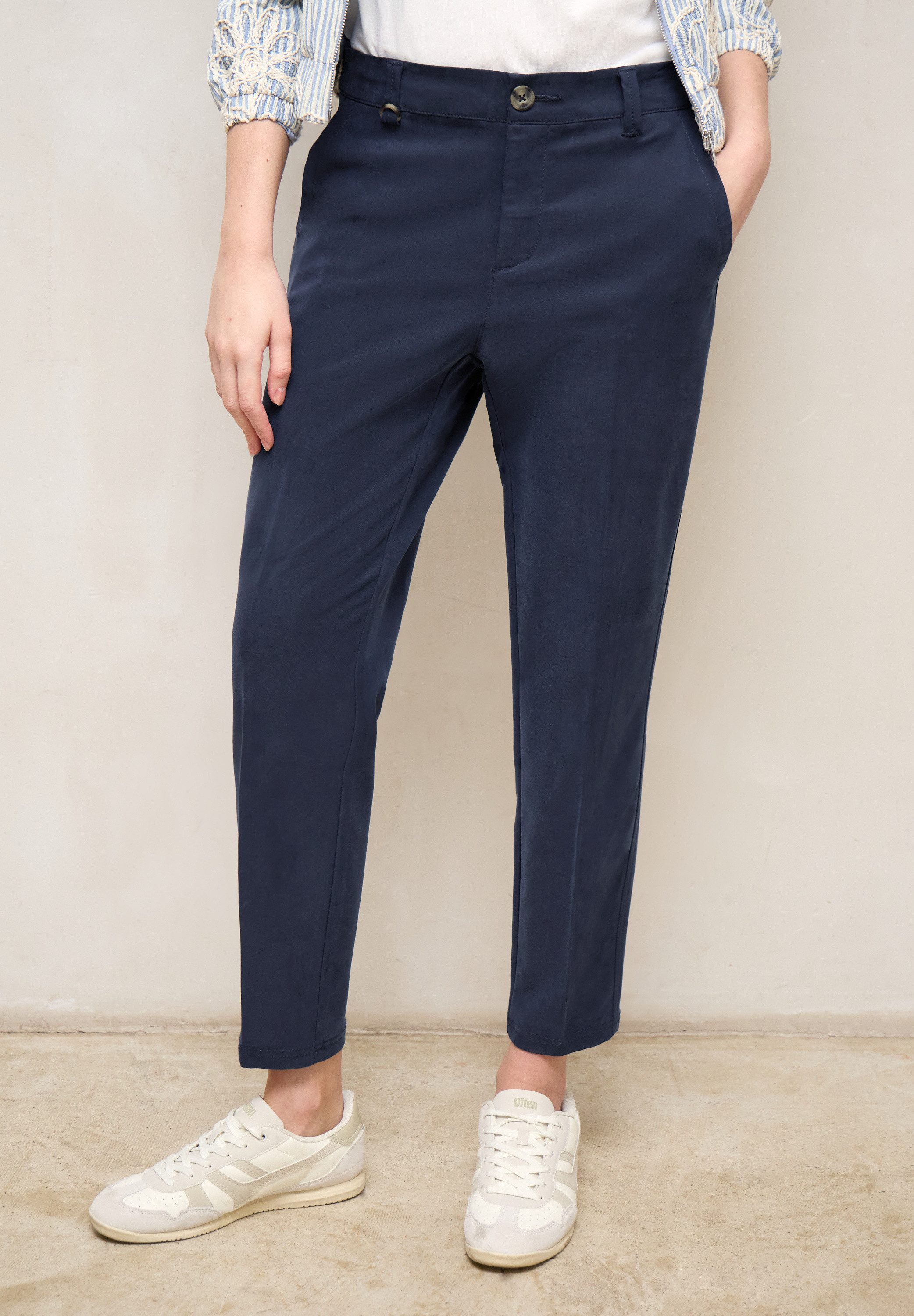 STREET ONE STUDIO Chinohose Middle Waist