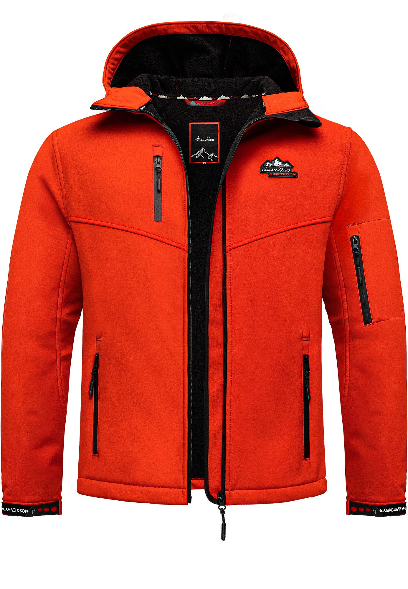 Amaci&Sons Softshelljacke Greeley Softshelljacke Herren Herbst günstig online kaufen