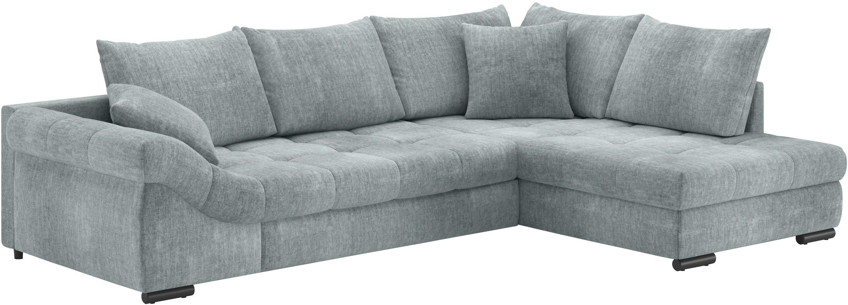 Mr. Couch Ecksofa "Allegro DuraFlex, L-Form" Hochschläfer-Bettauszug, Kalts günstig online kaufen