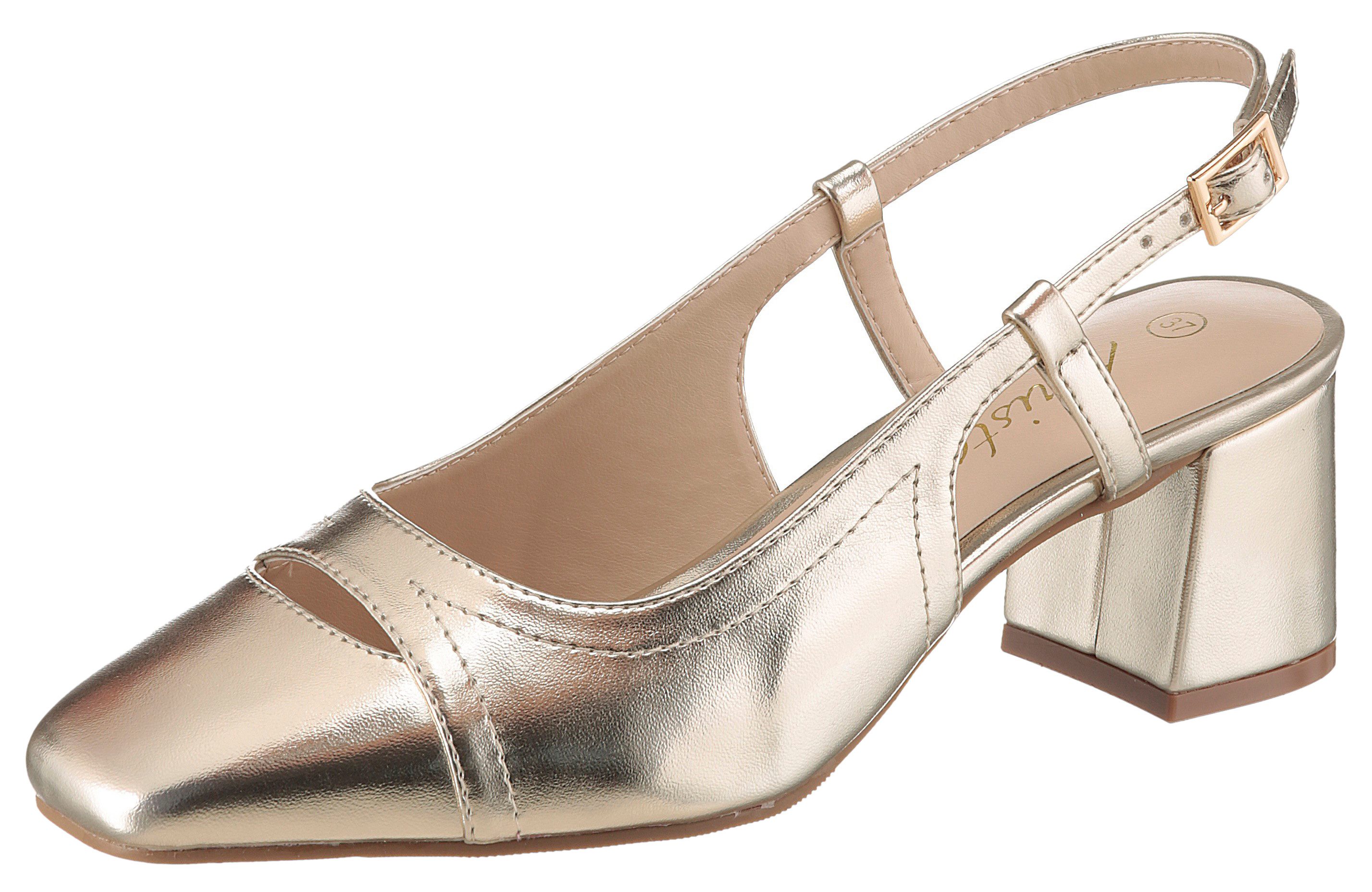 Aniston SHOES Riemchensandalette Sommerschuh, Riemchensandalette - neue KOLLEKTION – Bild 3 von 5