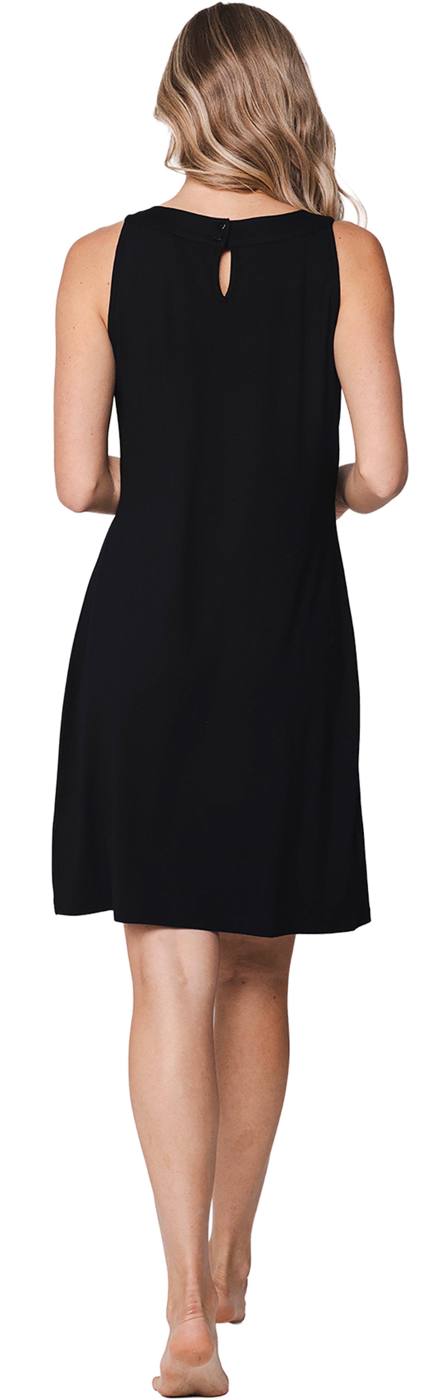 Pastunette Strandkleid weich fließendes Jerseykleid (1-tlg) ohne Arm